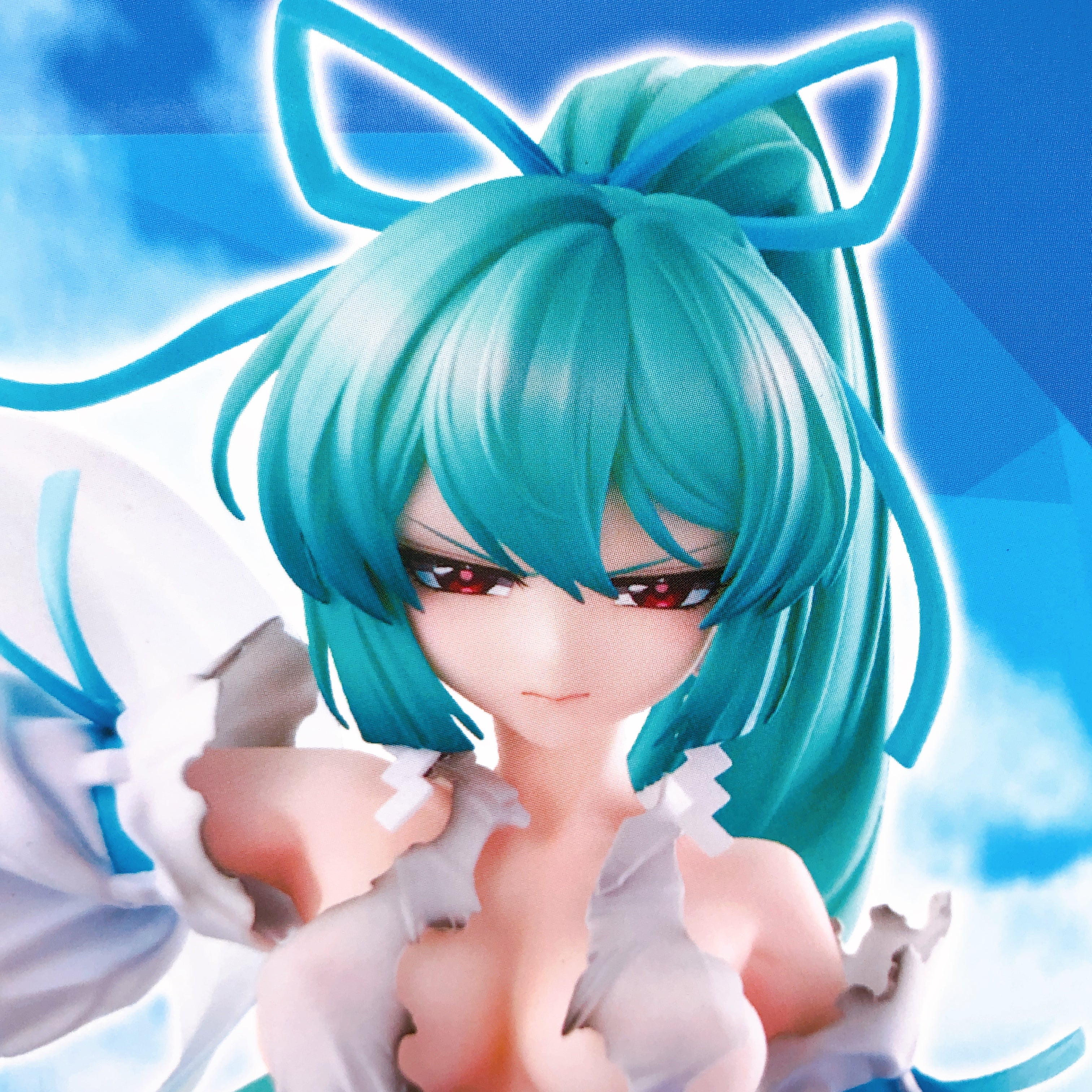 Gushing over Magical Girls Magia Azure Maiden of Hoarfrost DX ver. 1/7 Figure