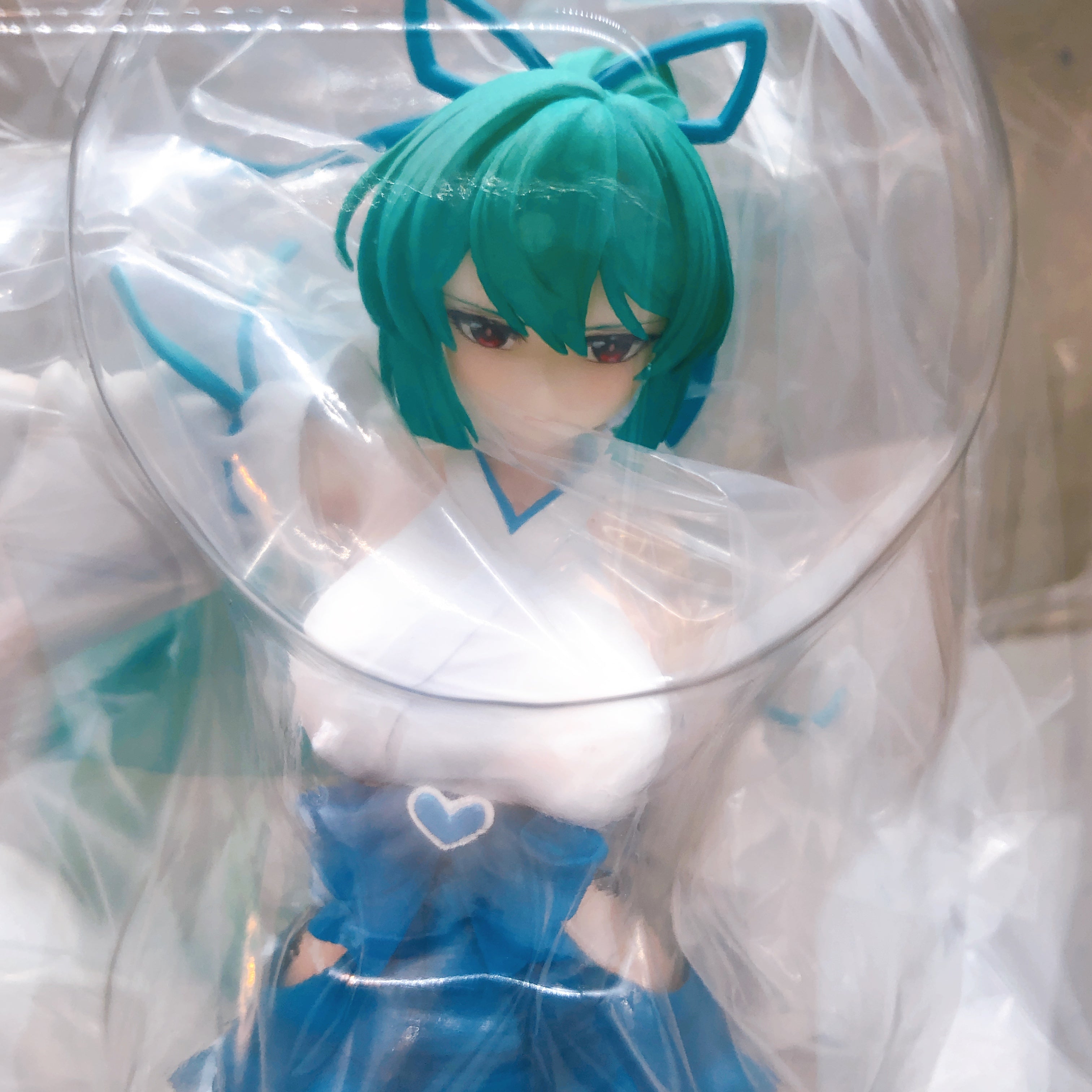 Gushing over Magical Girls Magia Azure Maiden of Hoarfrost DX ver. 1/7 Figure