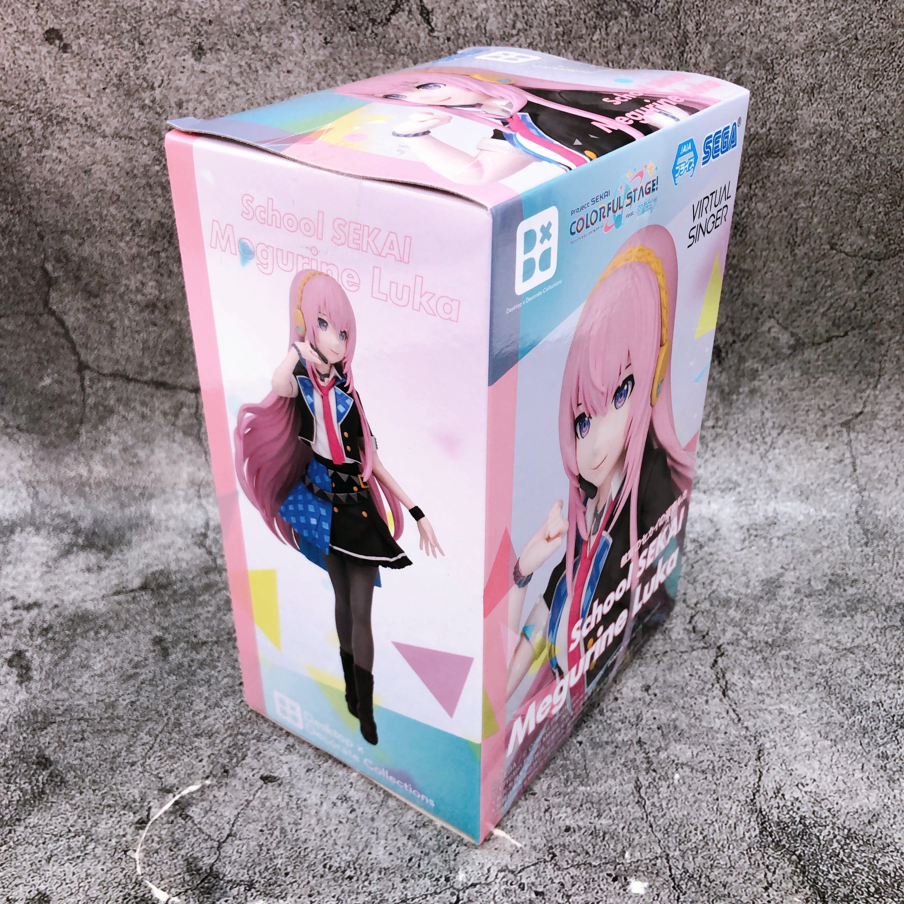 Project Sekai Colorful Stage! School SEKAI Megurine Luka Desktop Decorate Figure