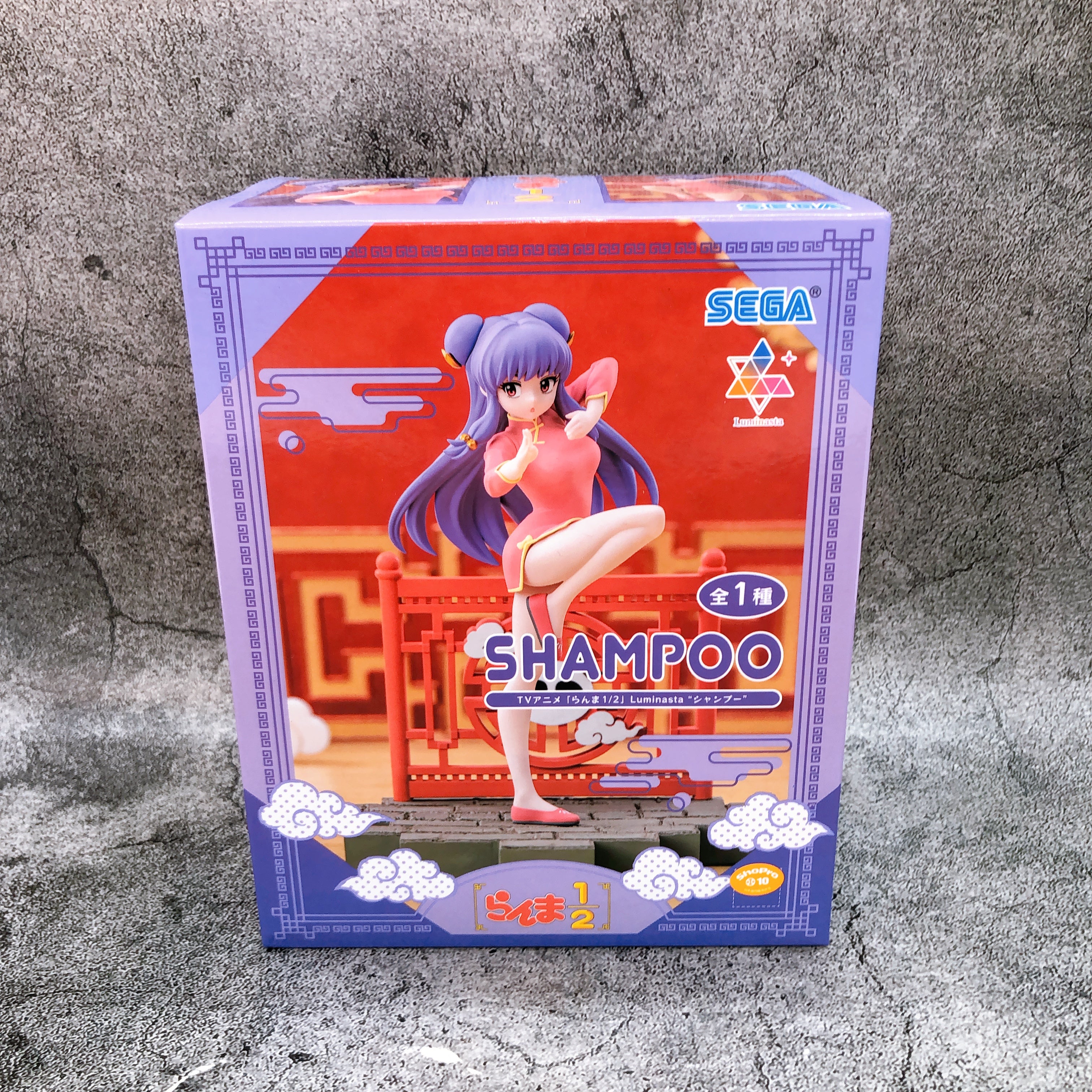 Ranma 1/2 Shampoo Luminasta Figure SEGA Japan Sealed NEW