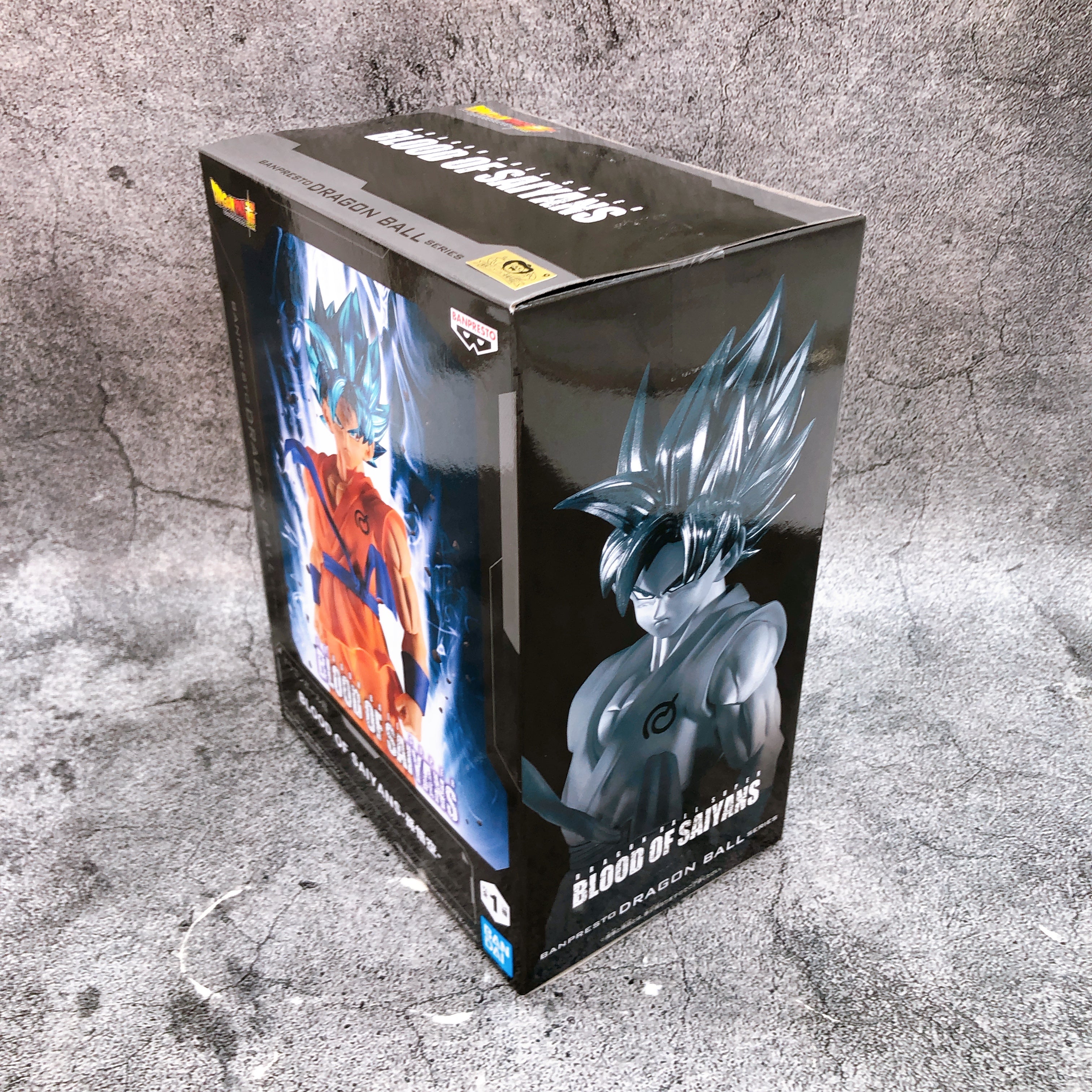 Dragon Ball Super Son Goku Super Saiyan Blue BLOOD OF SAIYANS Figure BANPRESTO