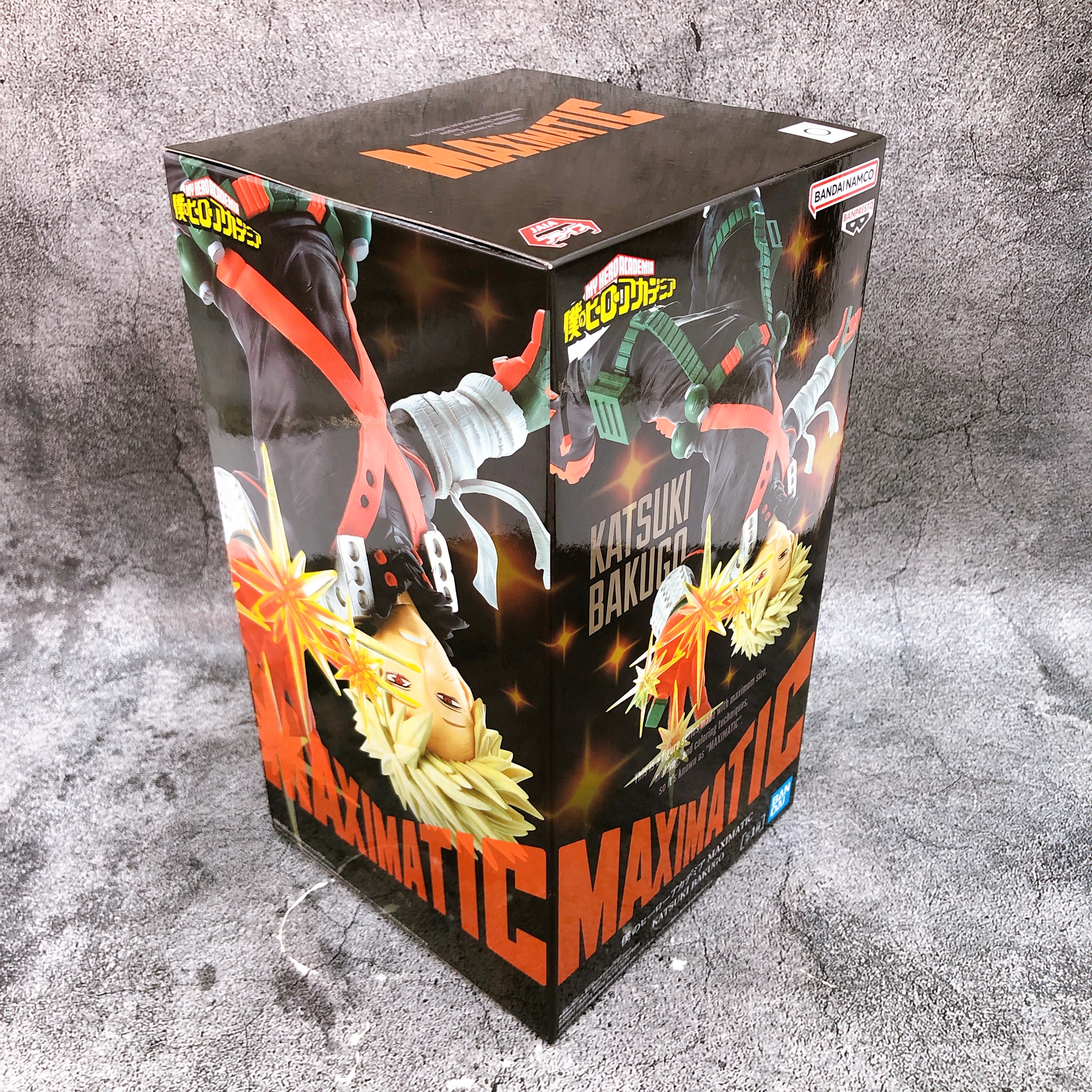 My Hero Academia Katsuki Bakugo MAXIMATIC Figure BANPRESTO Japan NEW