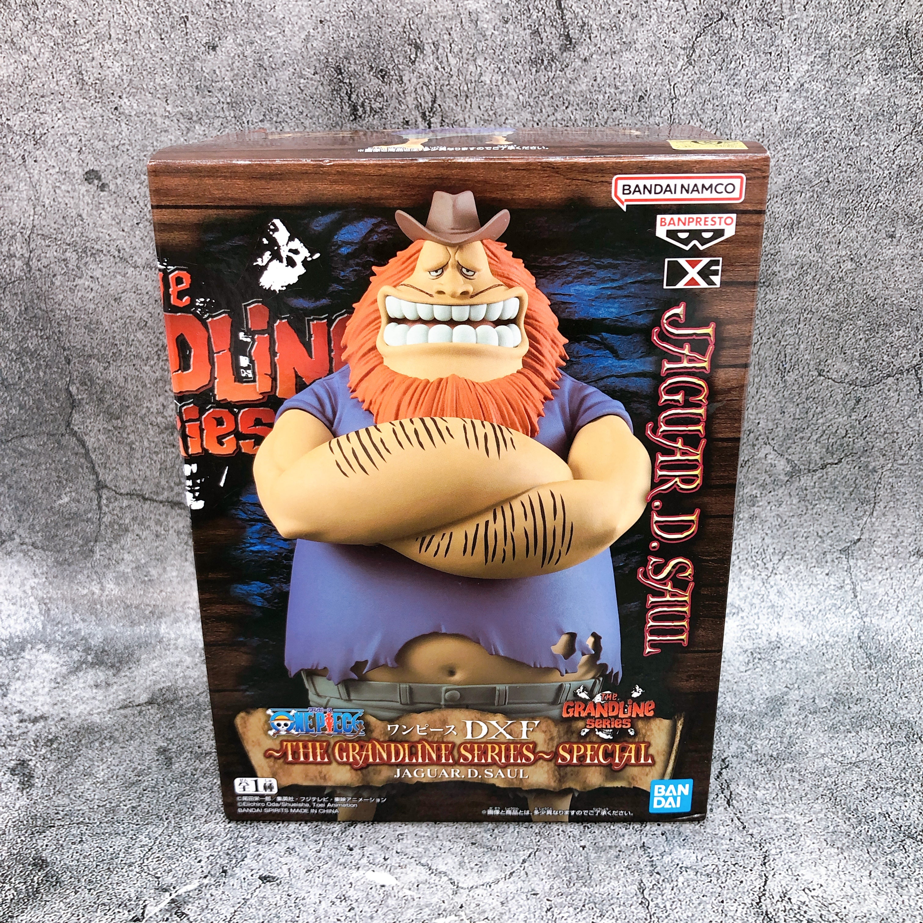 ONE PIECE Jaguar. D. Saul DXF THE GRANDLINE SERIES Figure SPECIAL BANPRESTO NEW