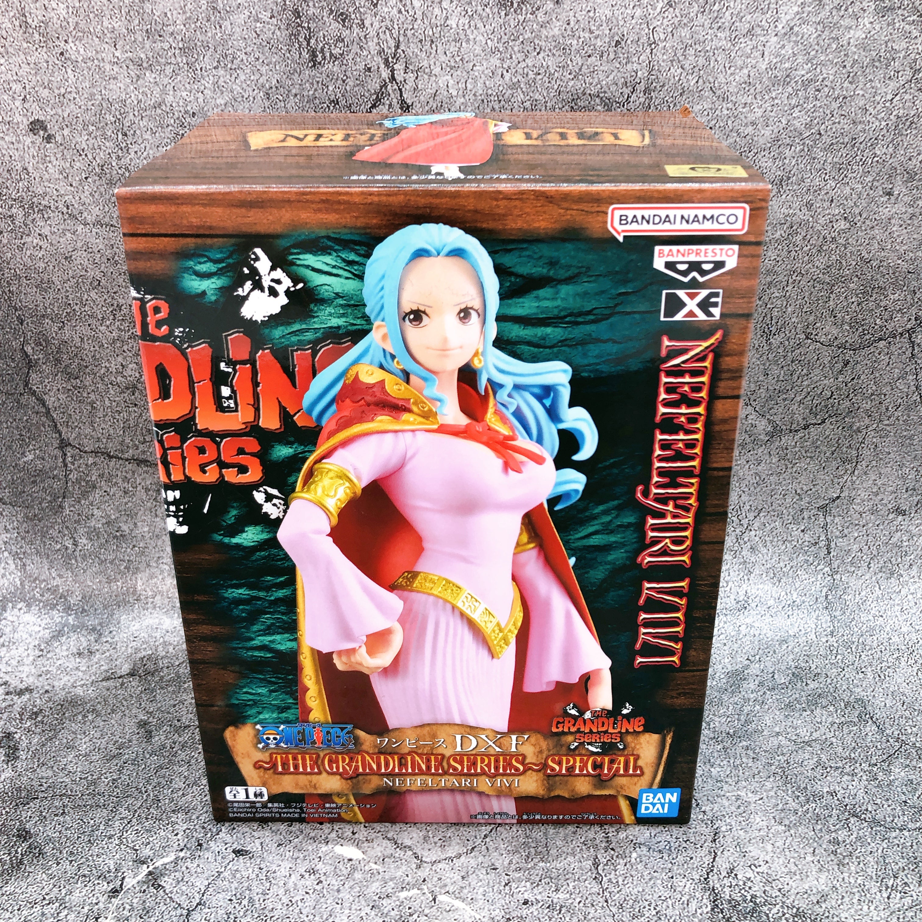 ONE PIECE Nefertari Vivi DXF THE GRANDLINE SERIES Figure SPECIAL BANPRESTO