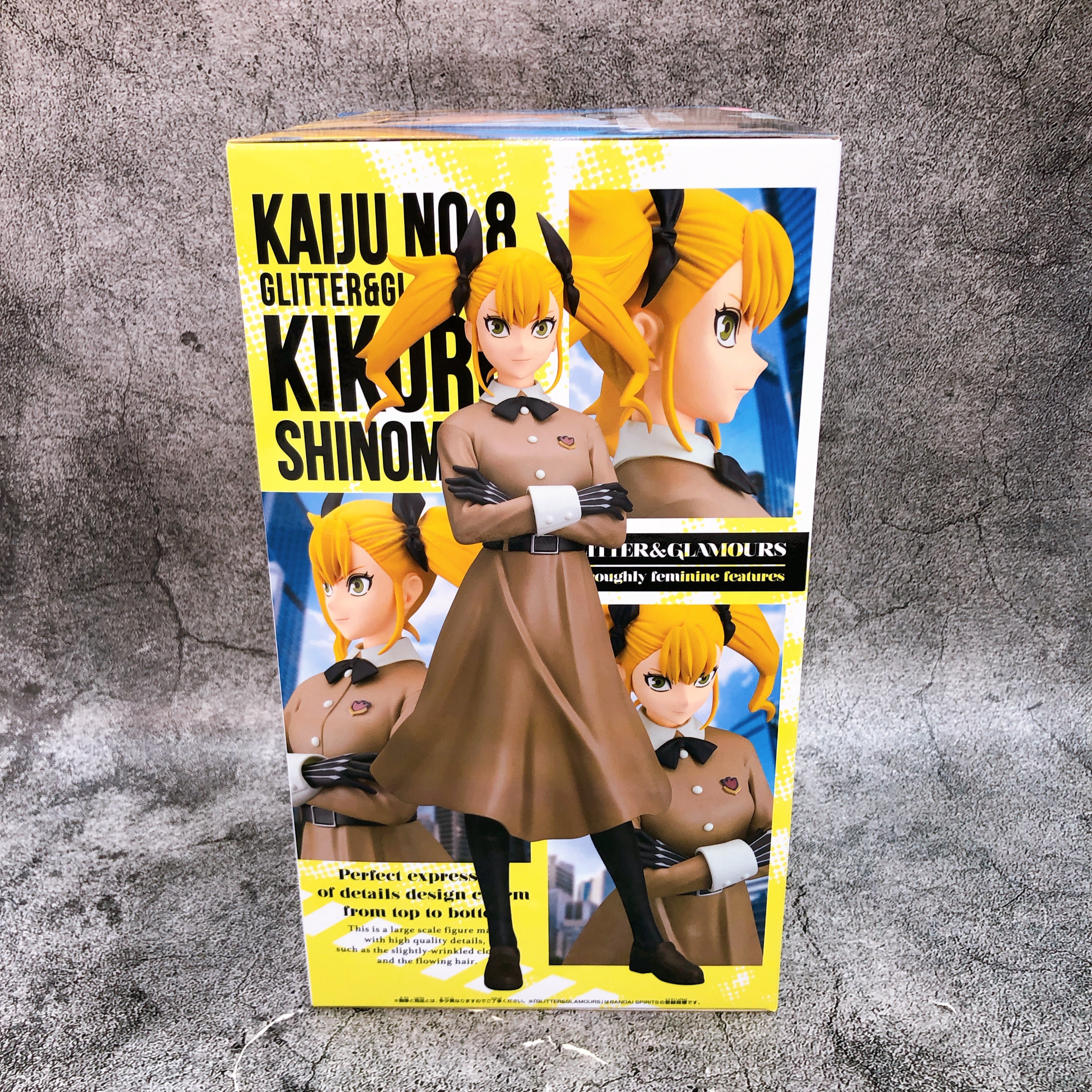 Kaiju No.8 Kikoru Shinomiya GLITTER & GLAMOURS Figure BANPRESTO Japan Sealed