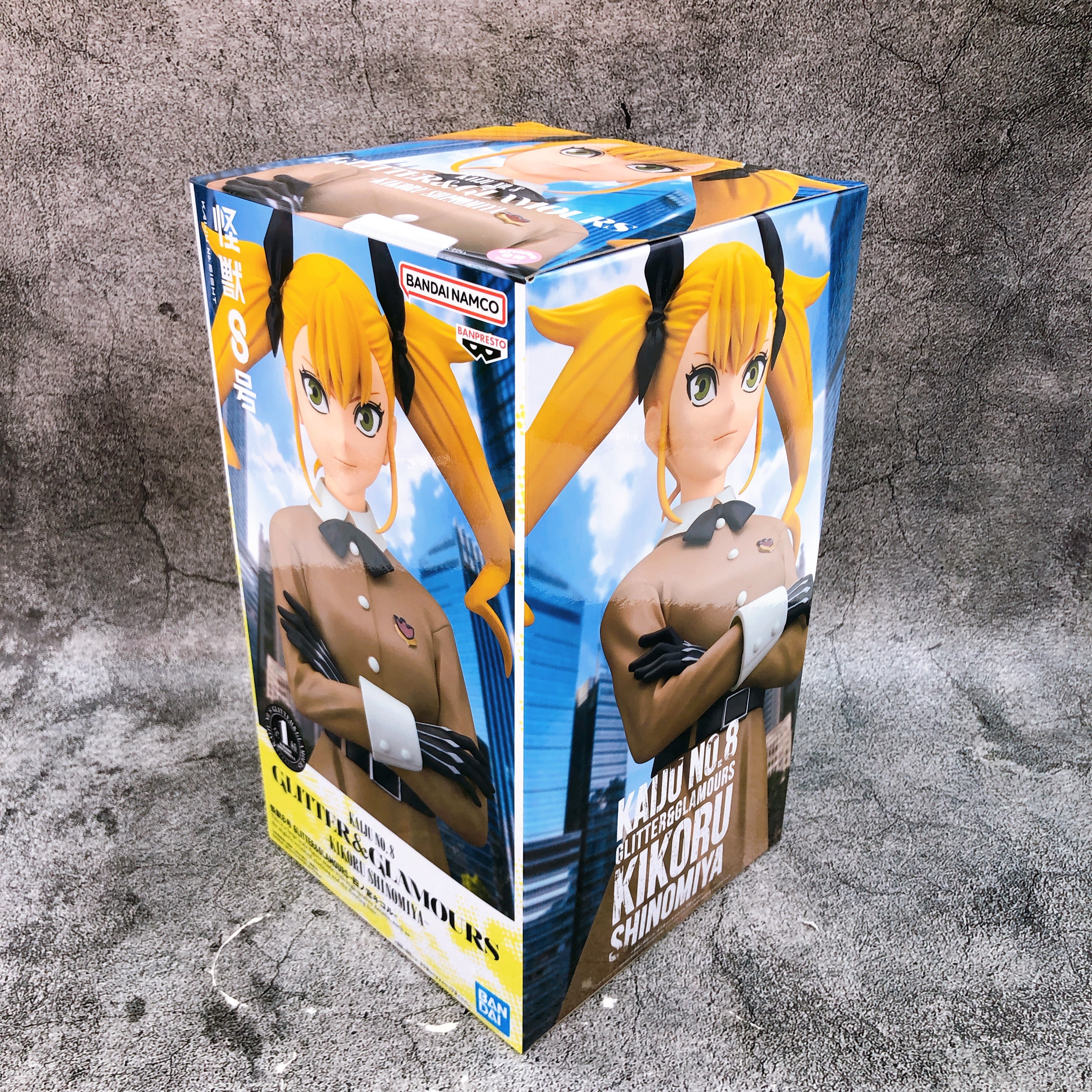 Kaiju No.8 Kikoru Shinomiya GLITTER & GLAMOURS Figure BANPRESTO Japan Sealed