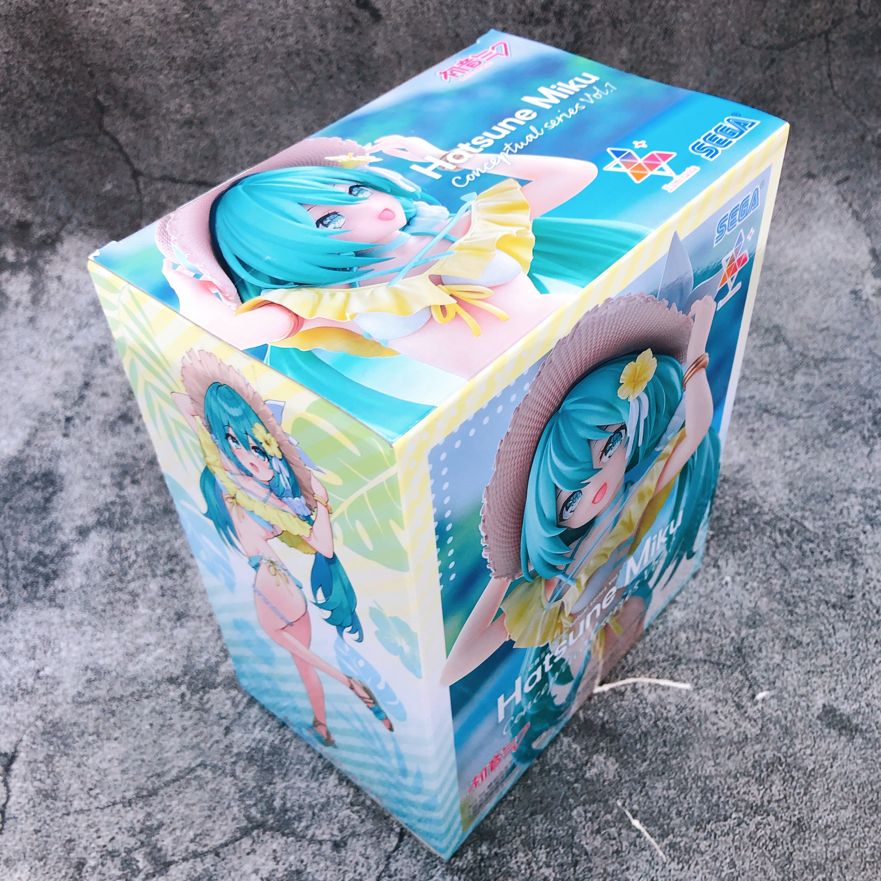 Hatsune Miku Conceptual series Vol.1 Luminasta Figure SEGA Japan Sealed