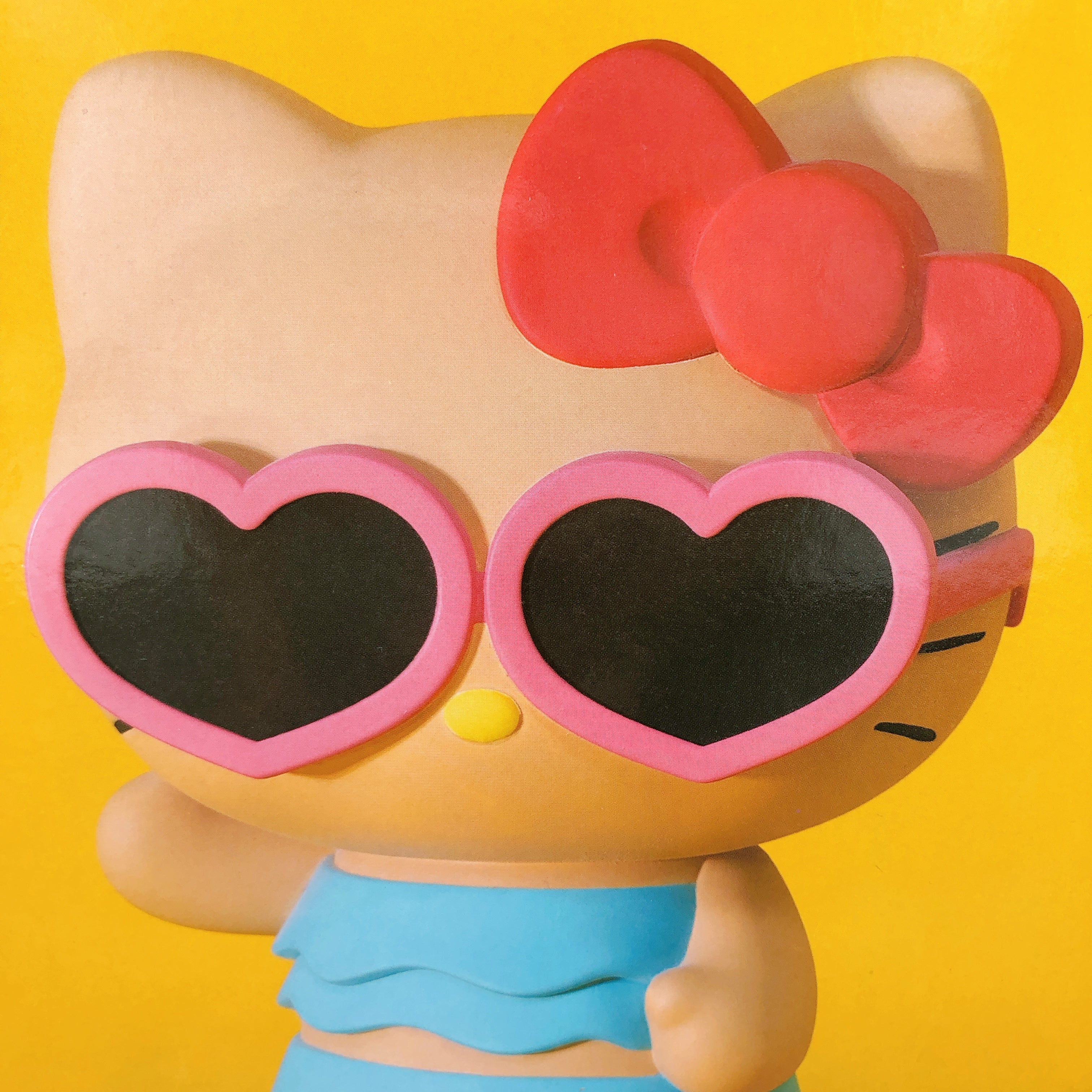Sanrio Characters Hello Kitty Summer ver. Sunburn Figure BIG SOFVIMATES Japan