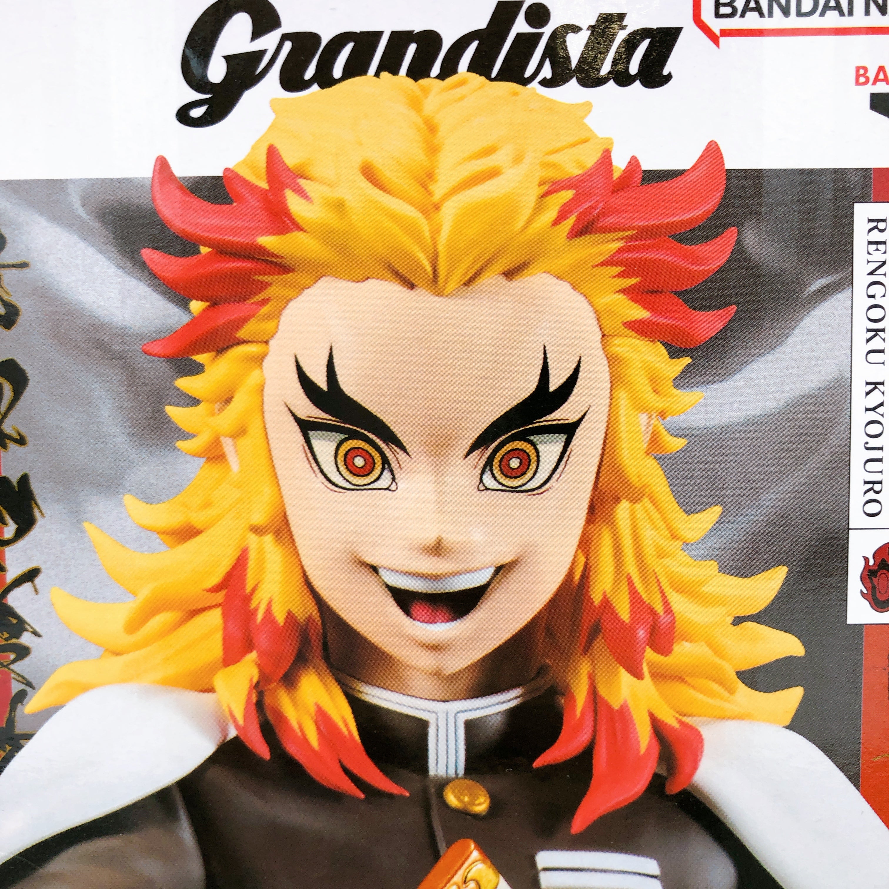 Demon Slayer Rengoku Kyojuro Grandista Figure BANPRESTO Japan FASTSHIP NEW