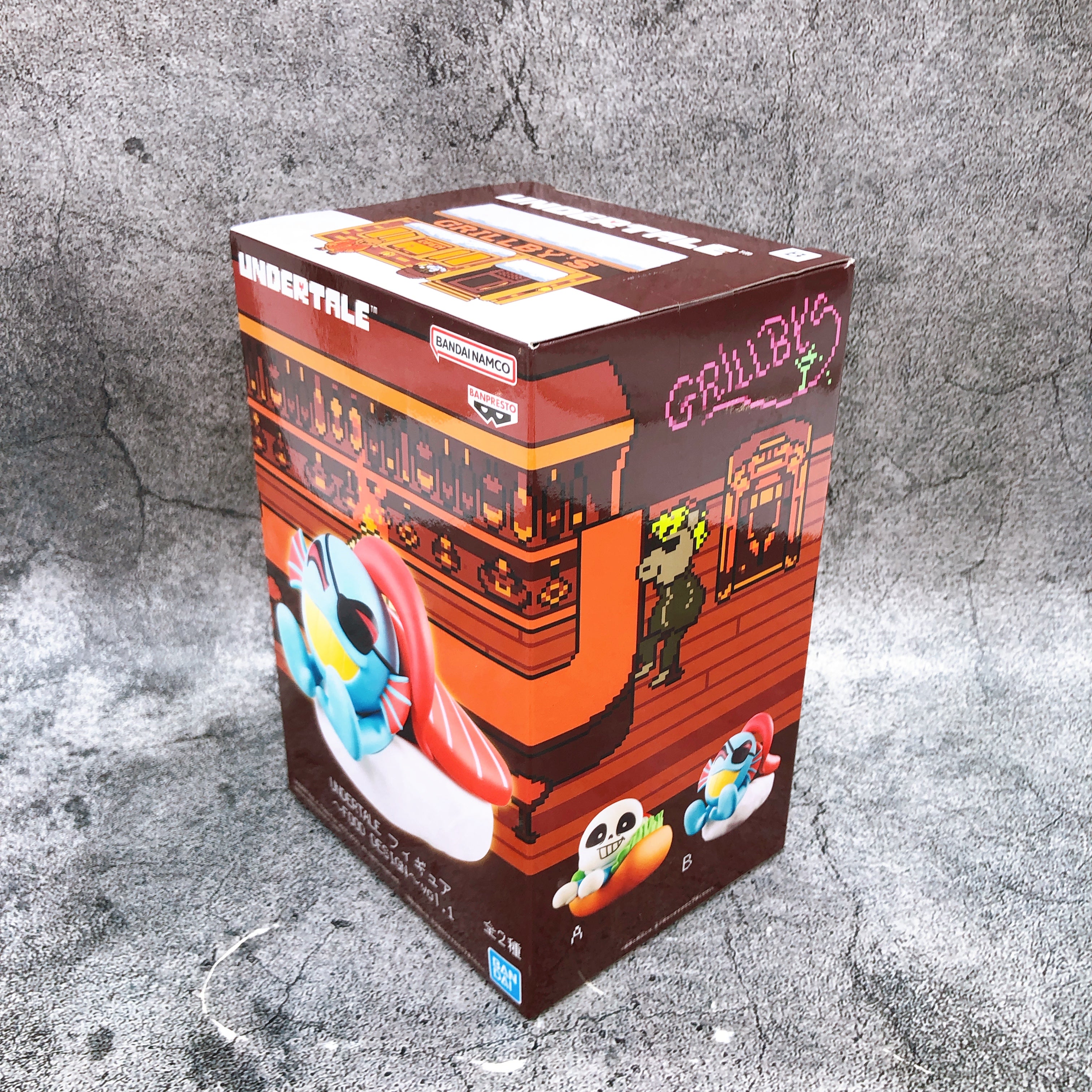 UNDERTALE Undyne Sushi Figure FOOD DESIGN vol.1 BANPRESTO Japan Sealed