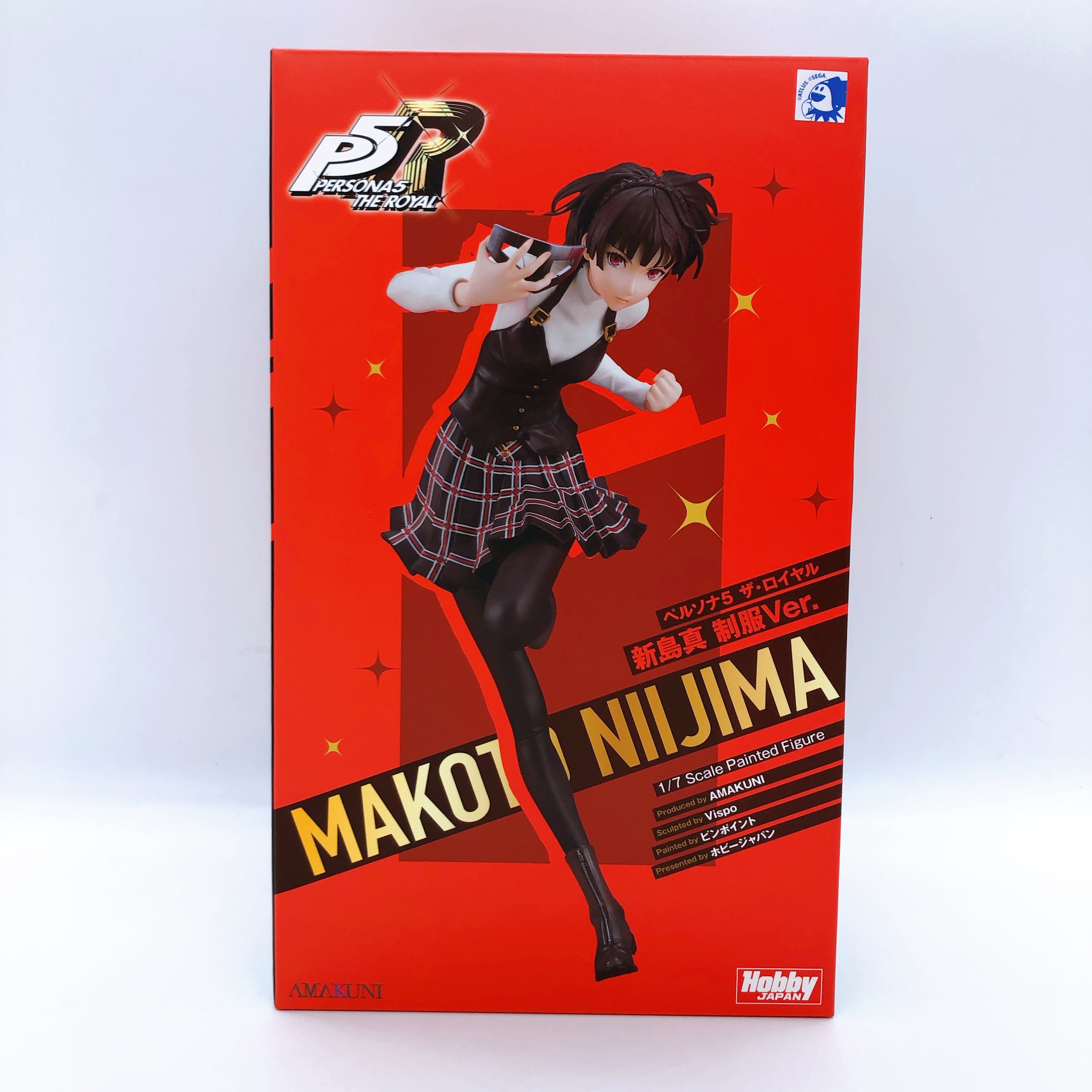 Persona 5 Makoto Niijima School Uniform Ver. 1/7 Scale Figure 15+ Amakuni Japan