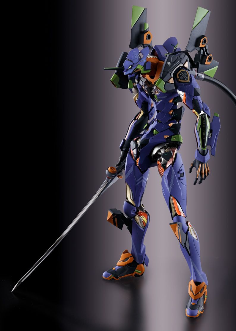 METAL BUILD Evangelion Test Type-01 30th with the Spear of Gaius Figure Bandai