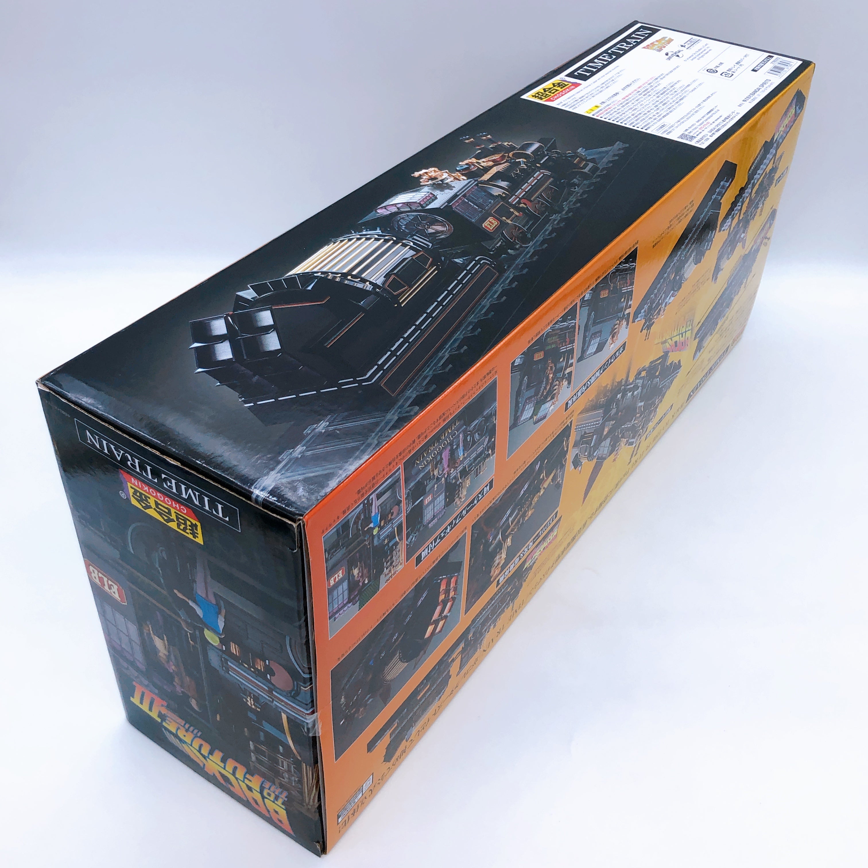 CHOGOKIN Back to the Future Part III TIME TRAIN Figure Bandai Japan NEW Sealed