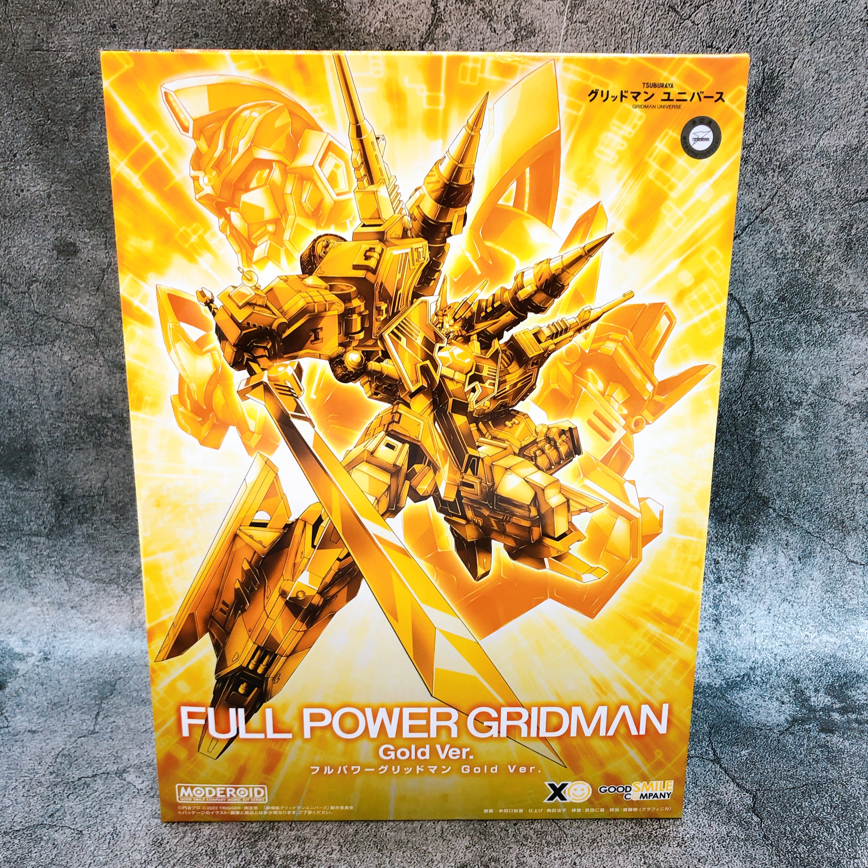 MODEROID Full Power Gridman Gold Ver Model Kit Good Smile Company Japan Sealed