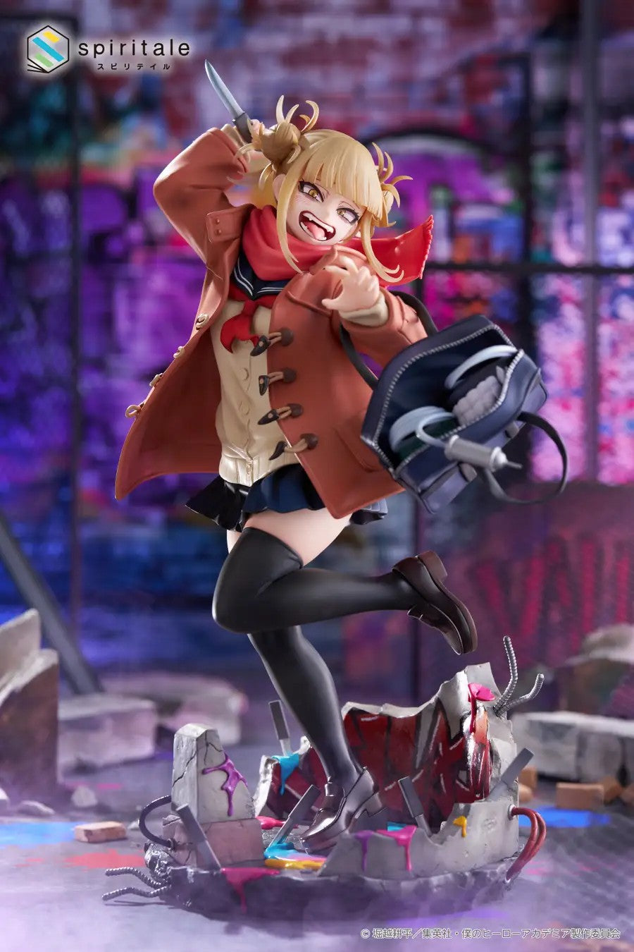 My Hero Academia Himiko Toga Duffel Coat 1/7 Scale Figure Spiritale Japan NEW