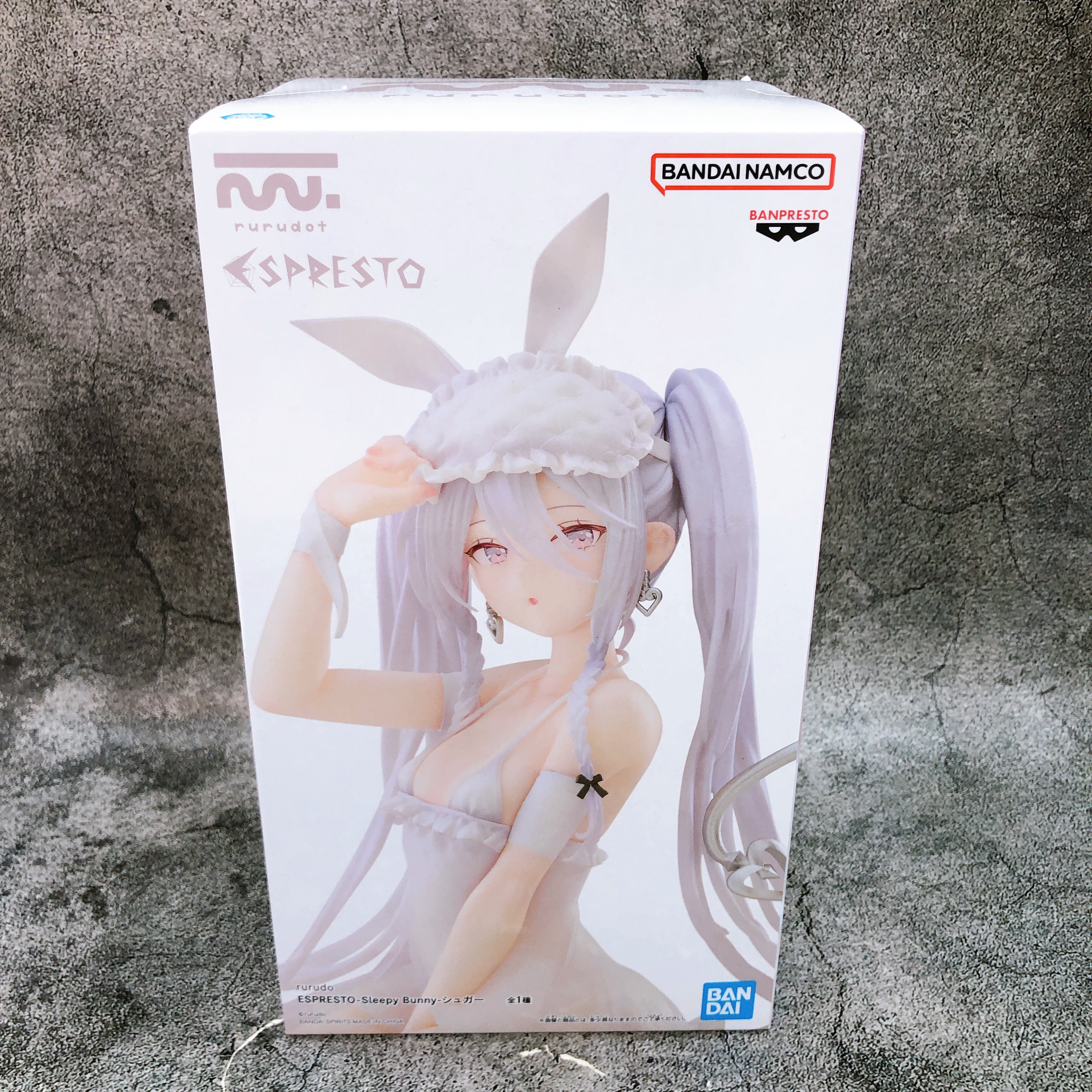 rurudo ESPRESTO Sleepy Bunny Suger Figure BANPRESTO Japan Sealed NEW