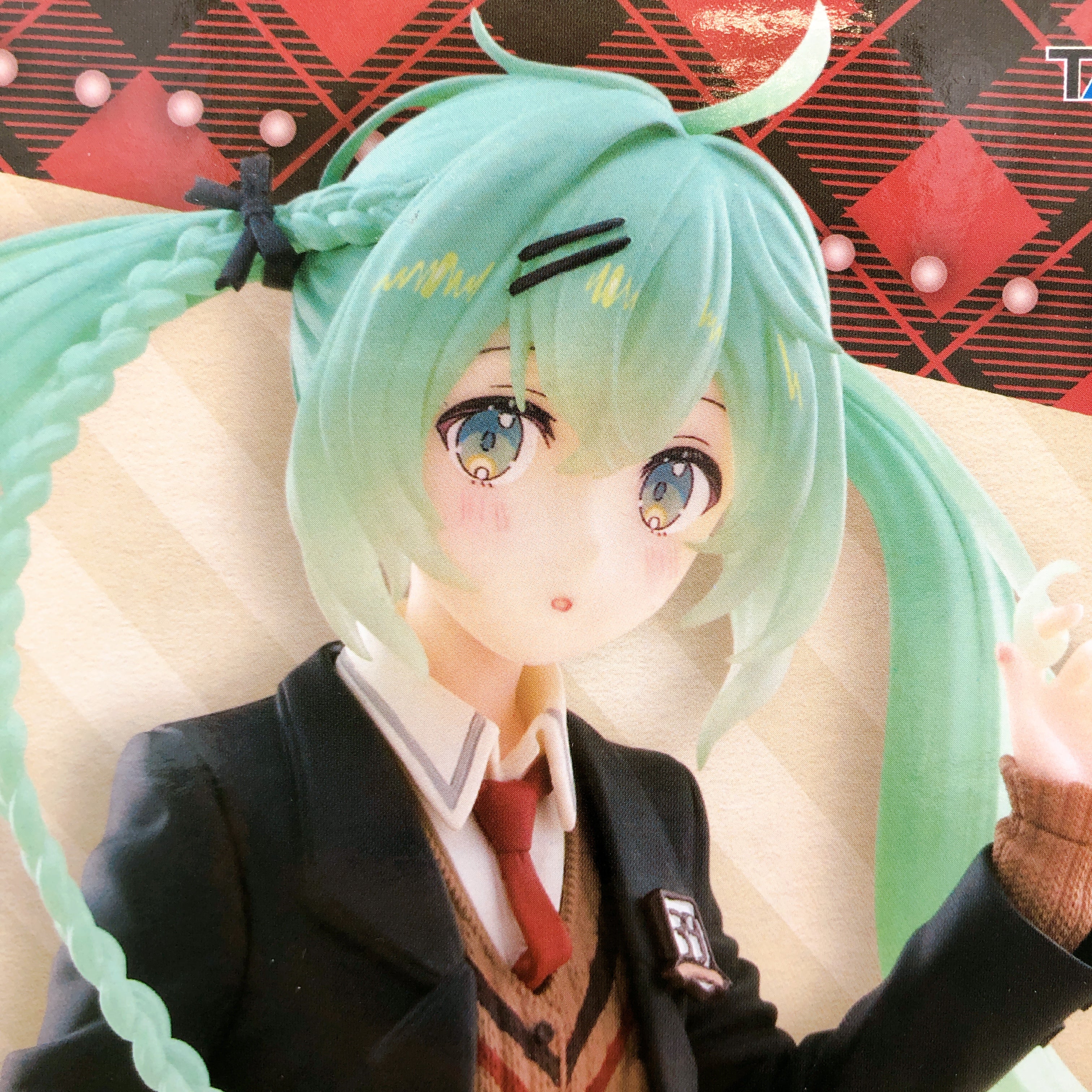 Hatsune Miku Fashion Figure Preppy Taito Japan Sealed FASTSHIP