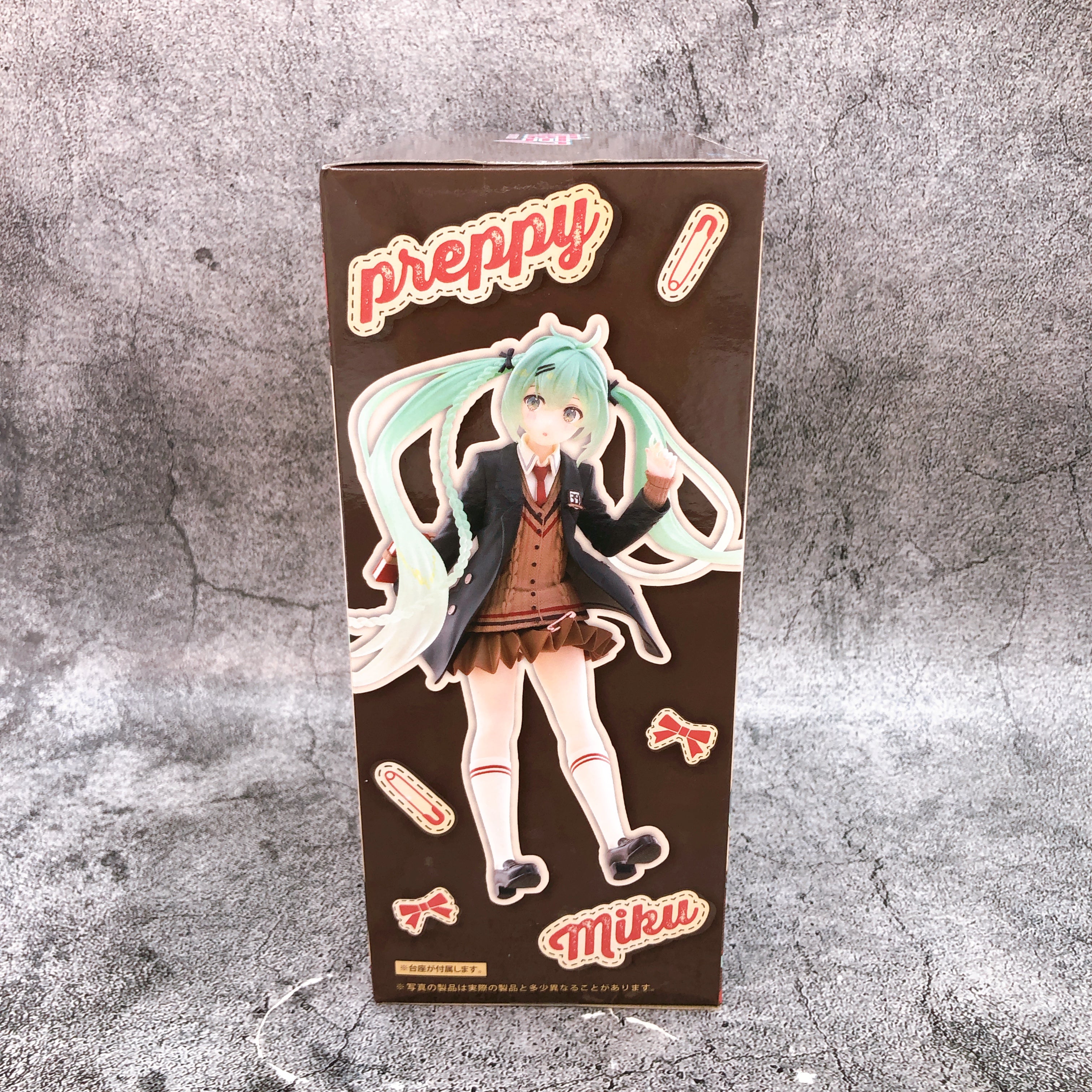 Hatsune Miku Fashion Figure Preppy Taito Japan Sealed FASTSHIP