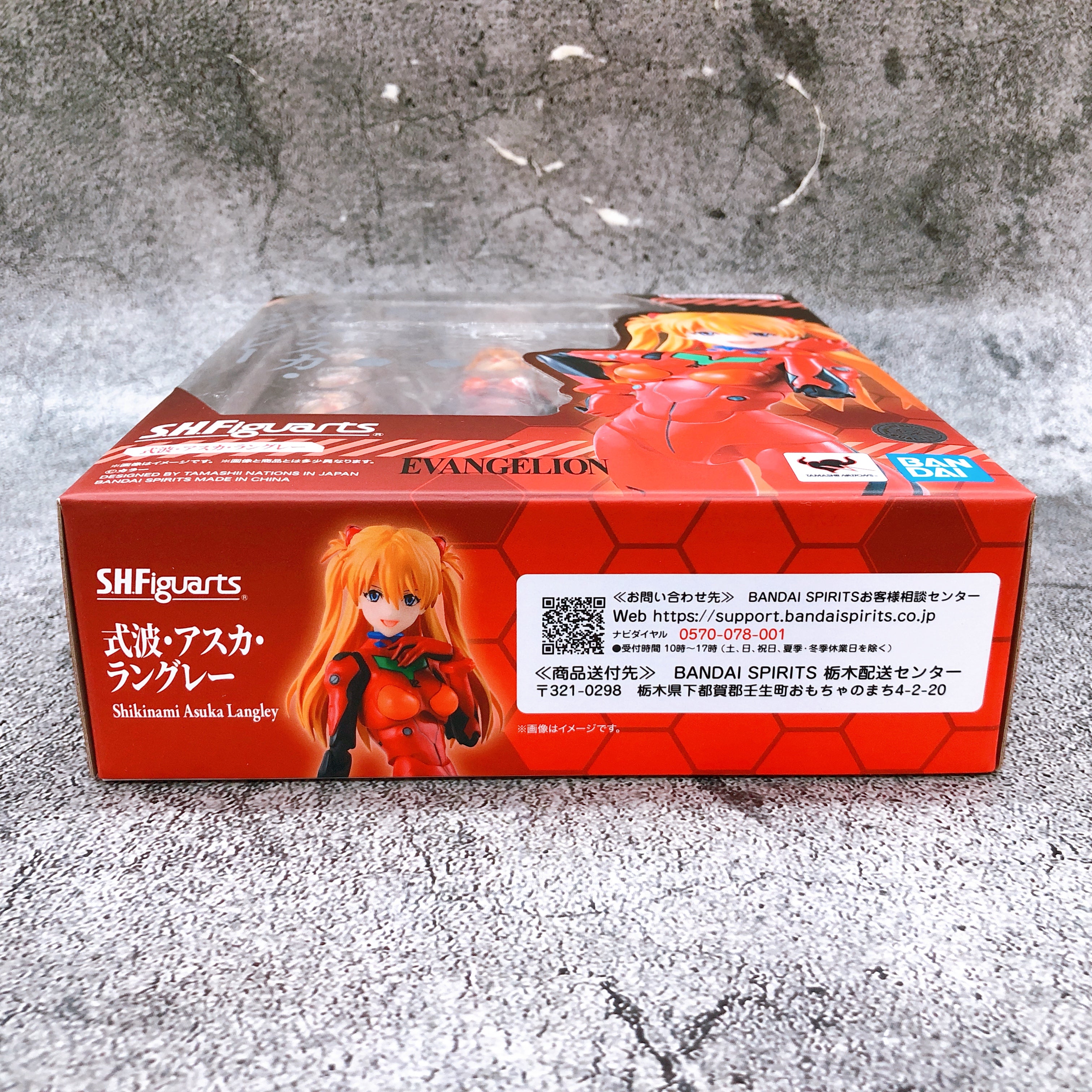 S.H.Figuarts Evangelion Shikinami Asuka Langley Action Figure Bandai Japan NEW