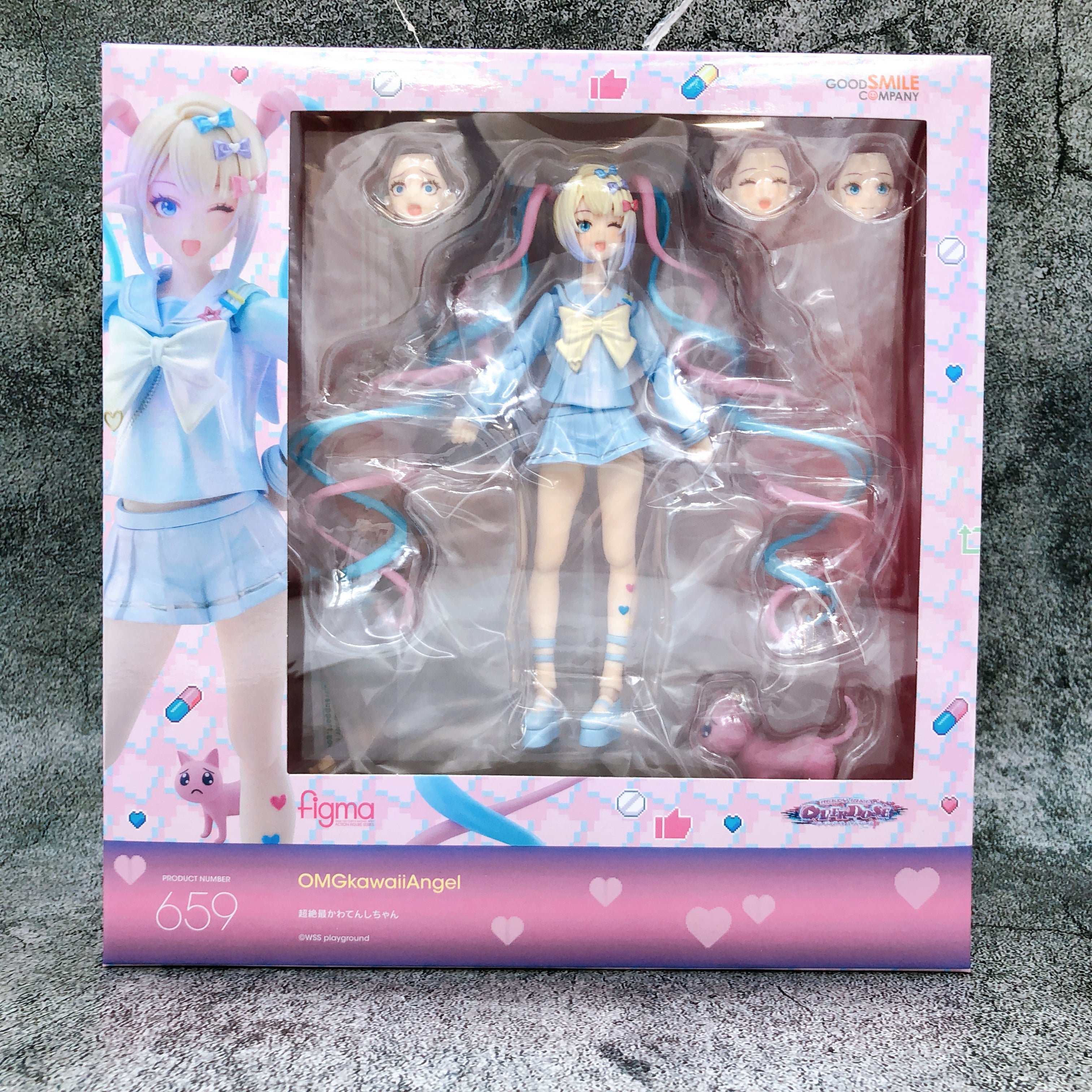 NEEDY GIRL OVERDOSE OMG Kawaii Angel figma 659 Action Figure Good Smile Company