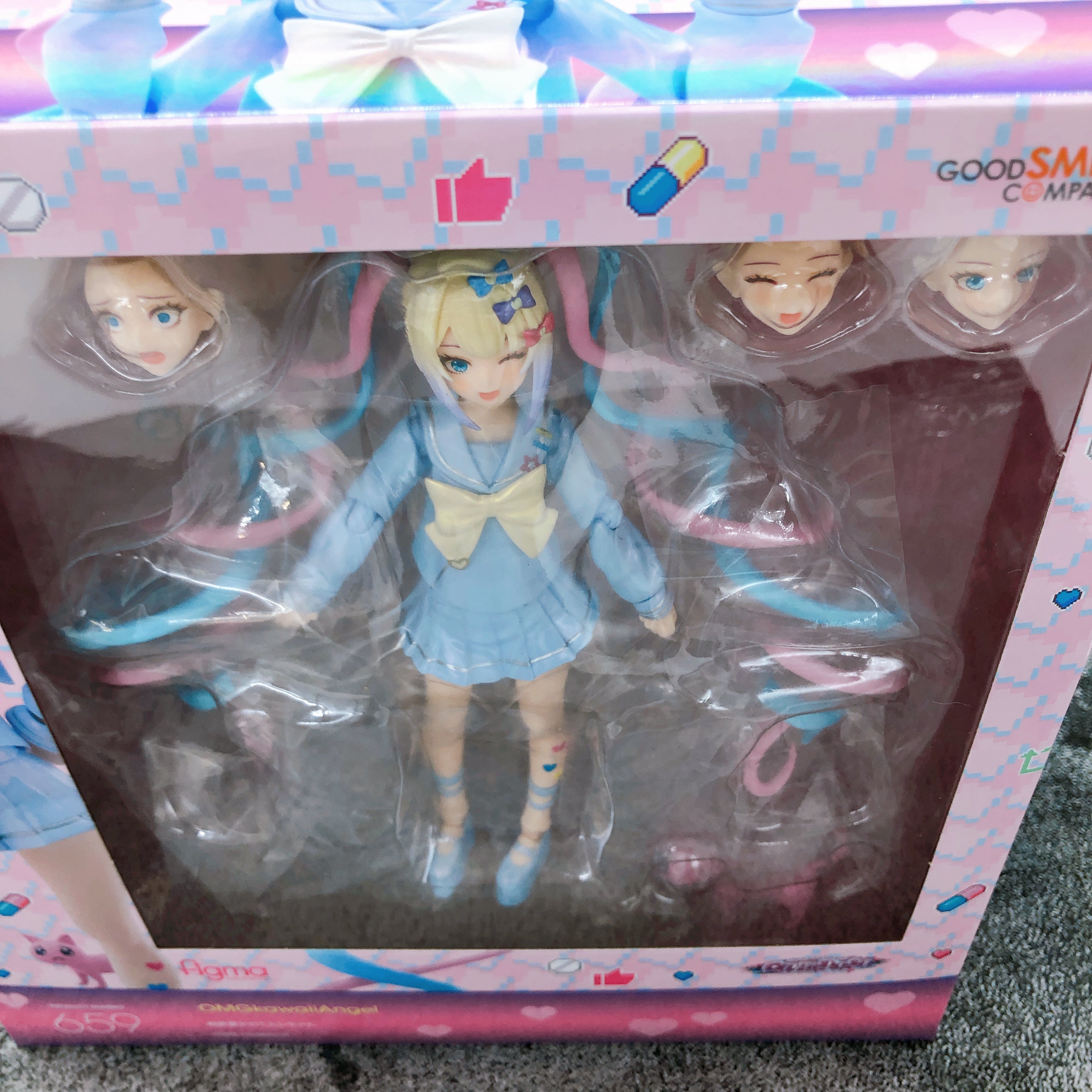 NEEDY GIRL OVERDOSE OMG Kawaii Angel figma 659 Action Figure Good Smile Company