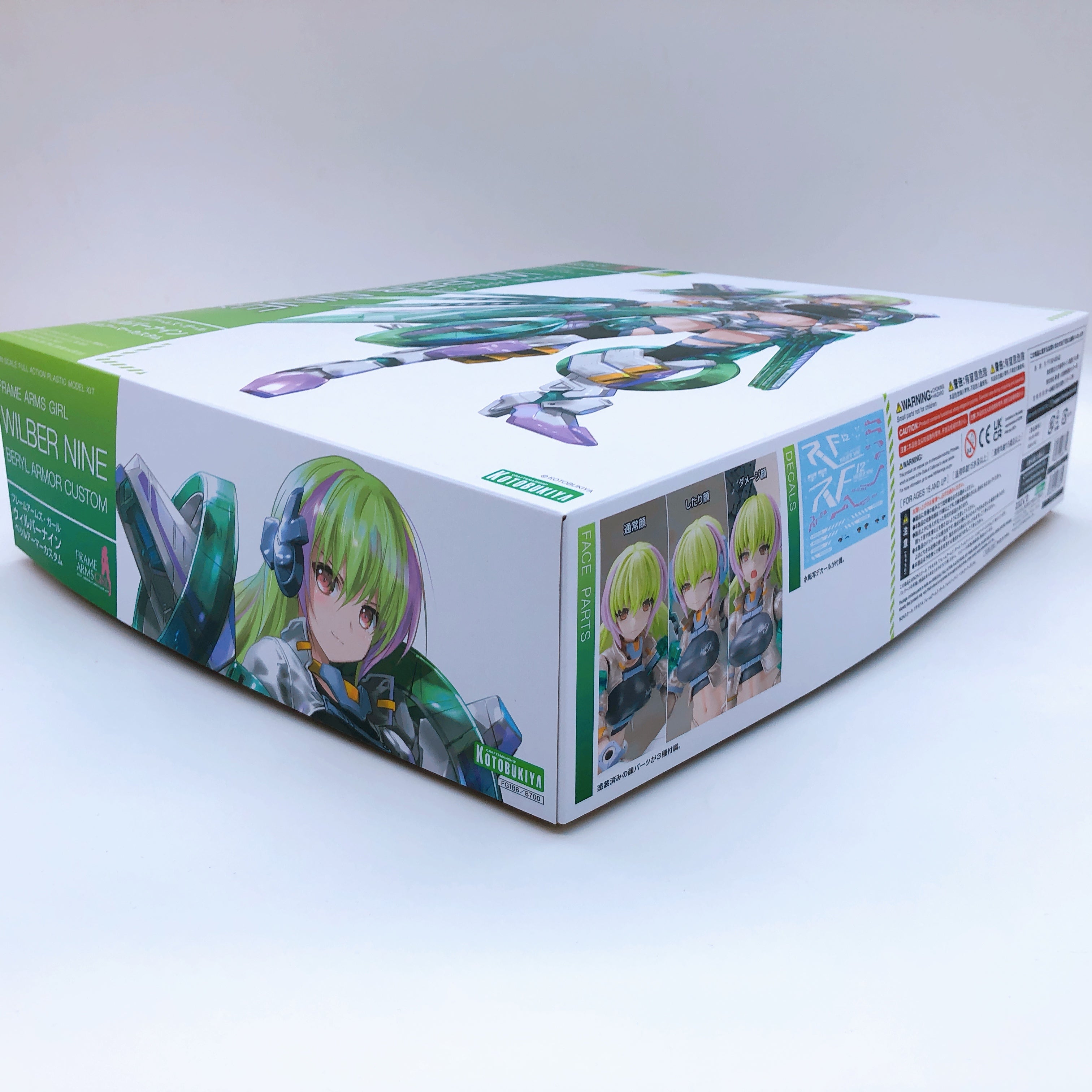 Frame Arms Girl Wilber Nine Beryl Armor Custom Model Kit KOTOBUKIYA Japan NEW