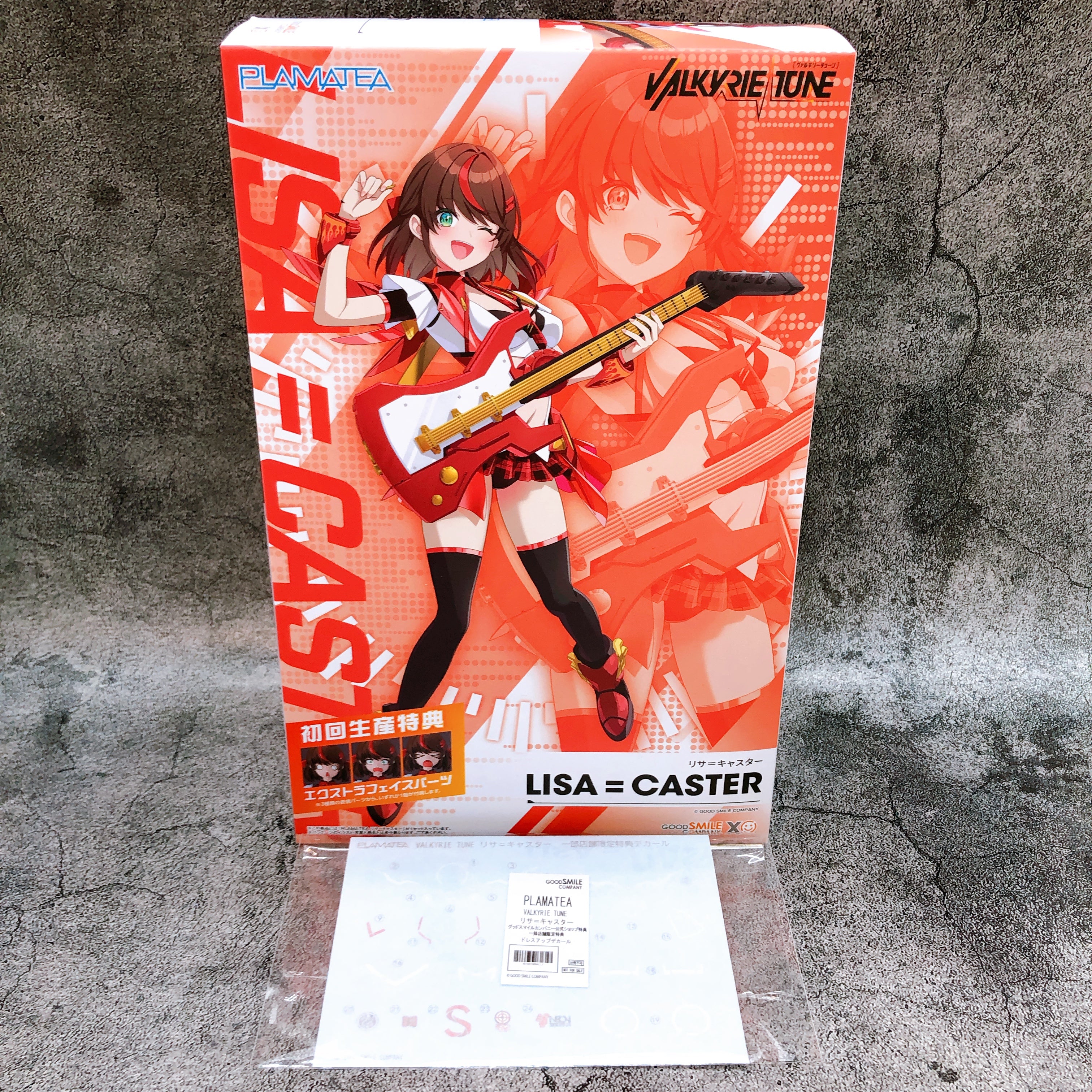 (w/Bonus) PLAMATEA Lisa=Caster First Limited Edition VALKYRIE TUNE Kit Sealed