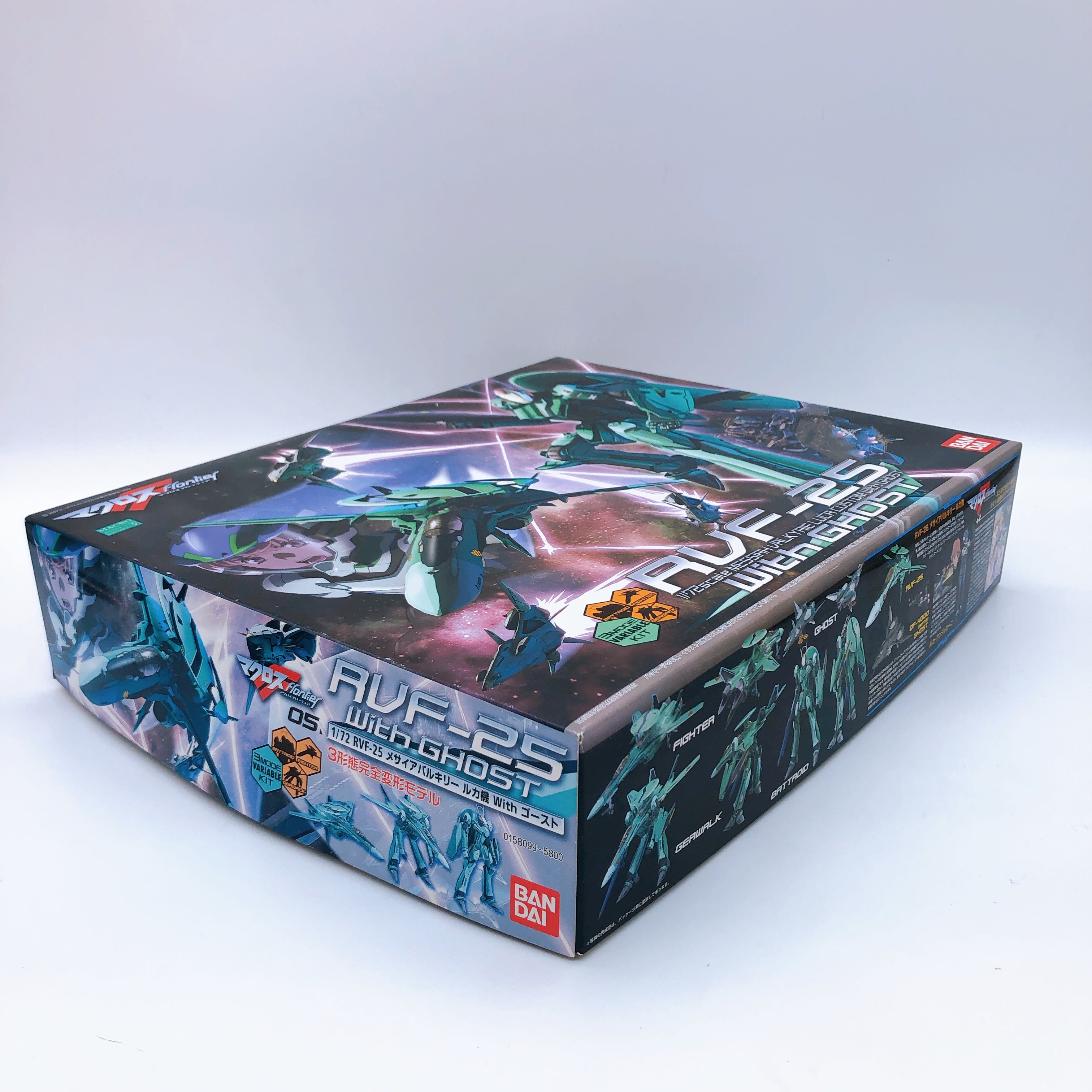 Macross Frontier Messiah Valkyrie 1/72 Model Kit RVF-25 Luca Custom With Ghost