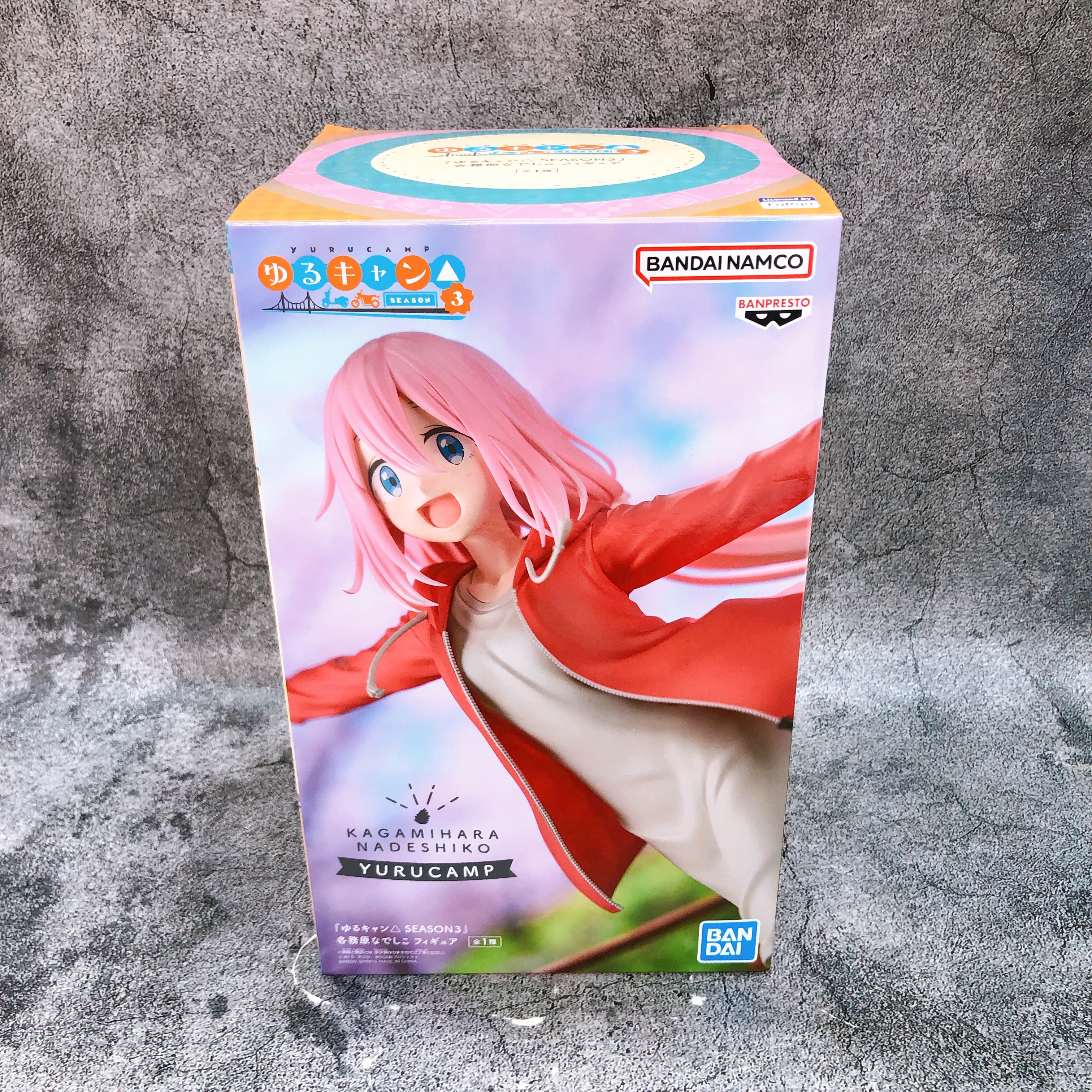 Laid-Back Camp SEASON3 Nadeshiko Kagamihara Figure BANPRESTO Japan NEW