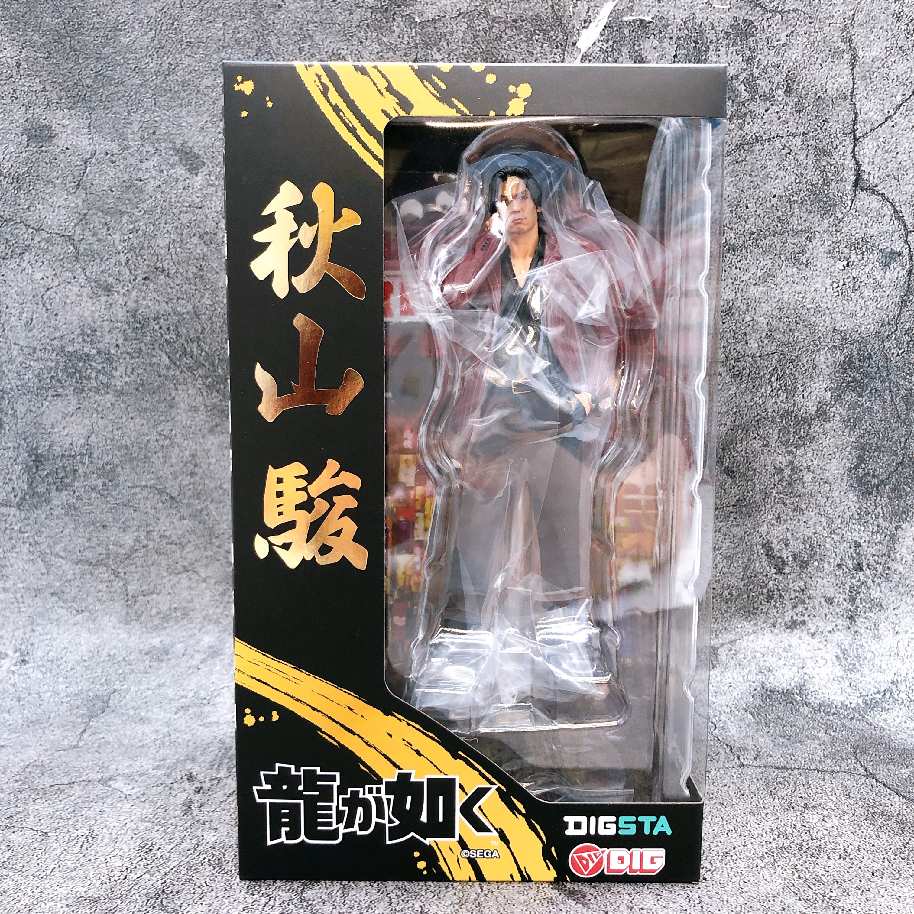 Yakuza Shun Akiyama Figure Non Scale Digsta Japan AUTHENTIC Sega Like a Dragon