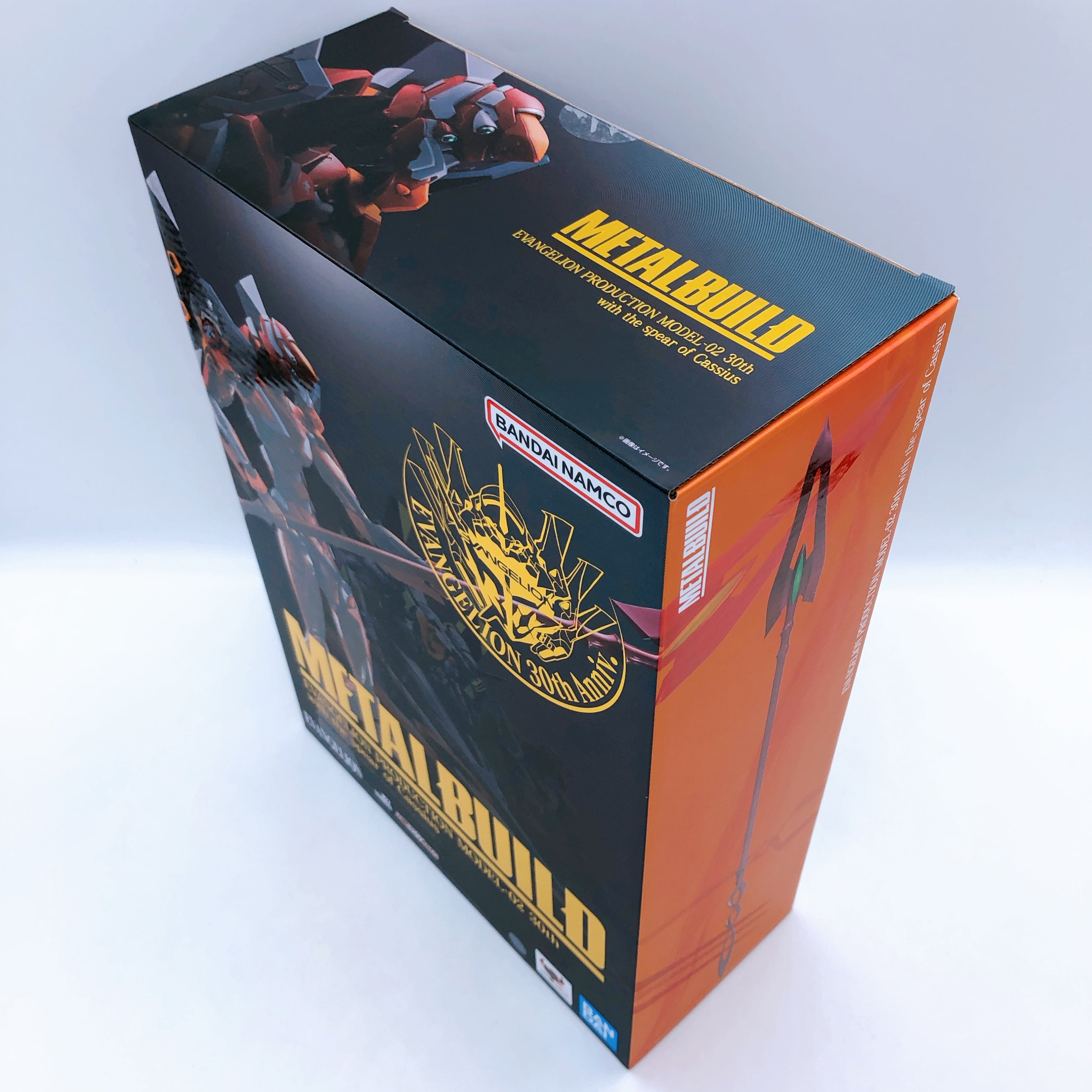 METAL BUILD Evangelion Unit 2 30th with the Spear of Cassius Figure Bandai NEW