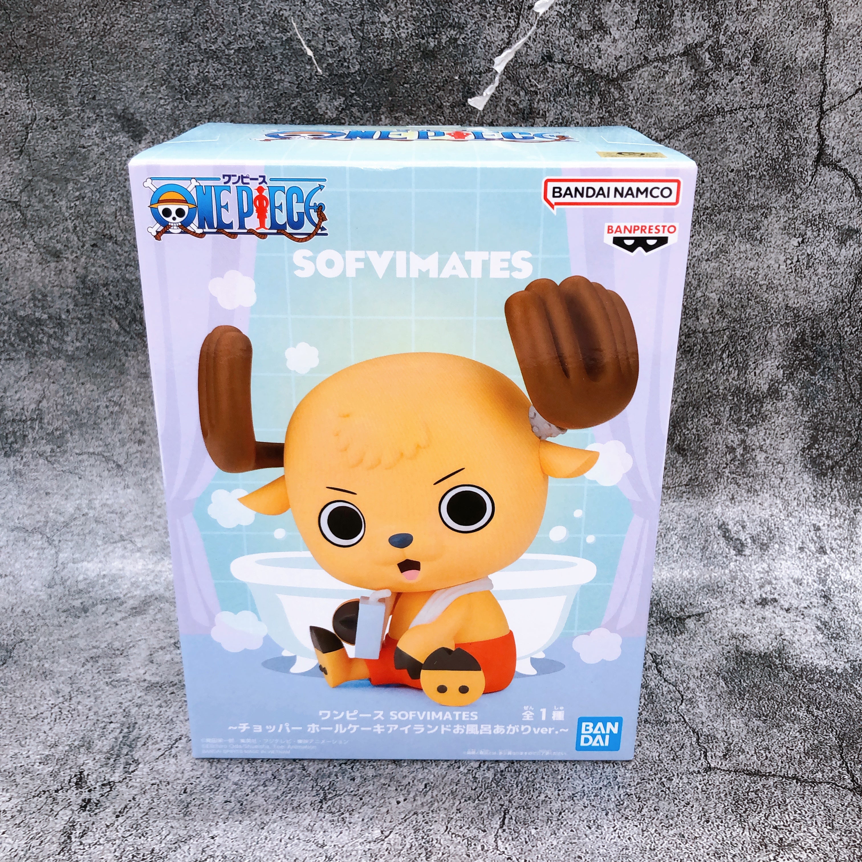 ONE PIECE Chopper Whole Cake Island Bath ver. SOFVIMATES Figure BANPRESTO NEW