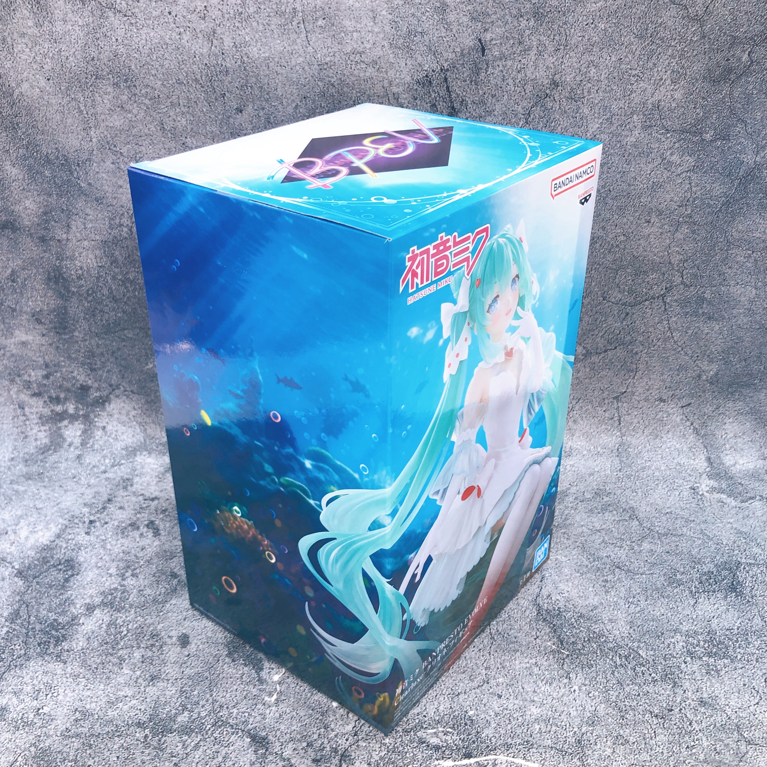 Hatsune Miku Clione Figure BANPRESTO EVOLVE Clearluxe BANPRESTO Japan Sealed