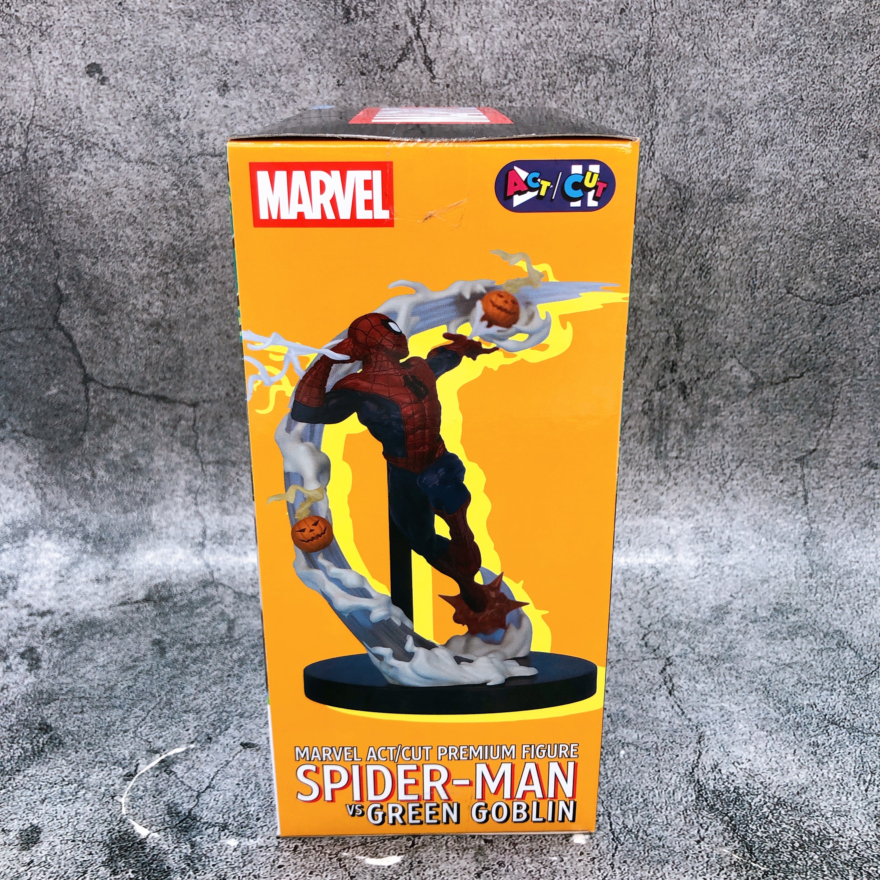 MARVEL Spider-Man vs Green Goblin ACT/CUT Premium Figure SEGA Japan Sealed NEW