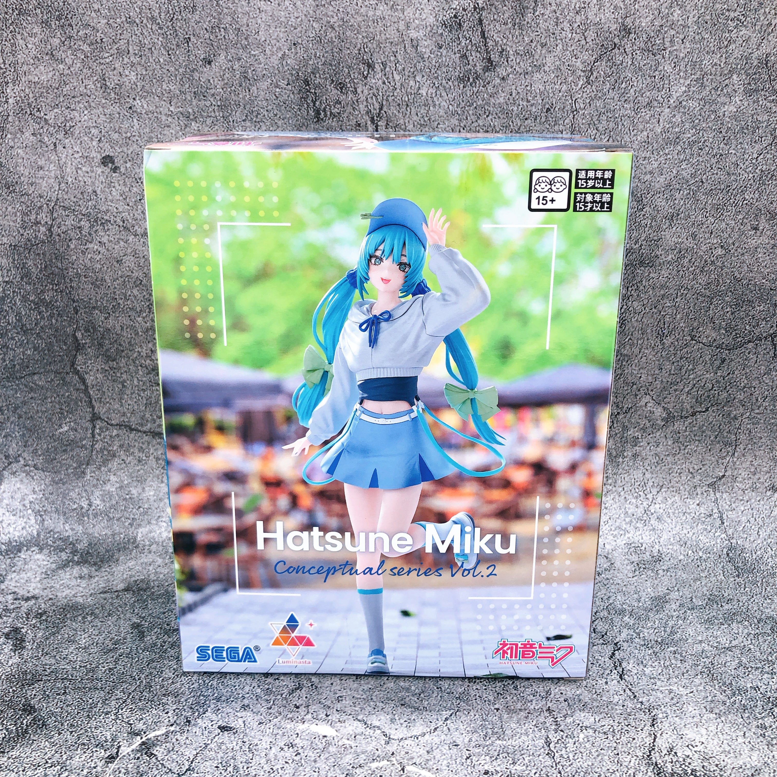 Hatsune Miku Conceptual series vol.2 Luminasta Figure SEGA Japan Sealed NEW