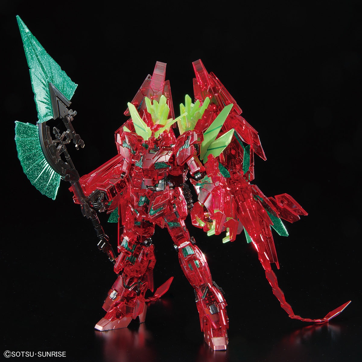 HG 1/144 Unicorn Gundam Perfectibility Clear Color FUKUOKA Limited Kit Bandai