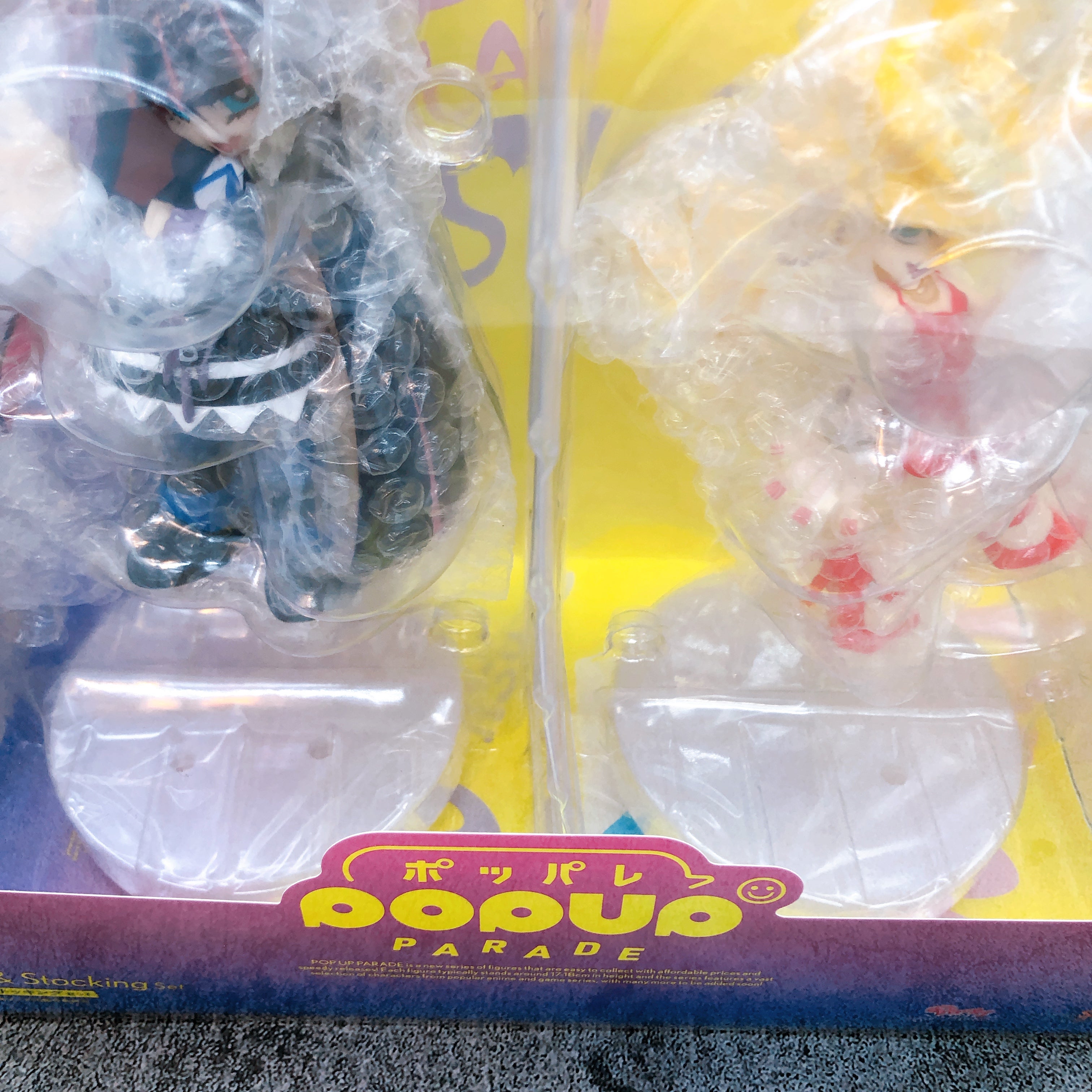 Panty & Stocking with Garterbelt POP UP PARADE Figure Panty & Stocking SET New