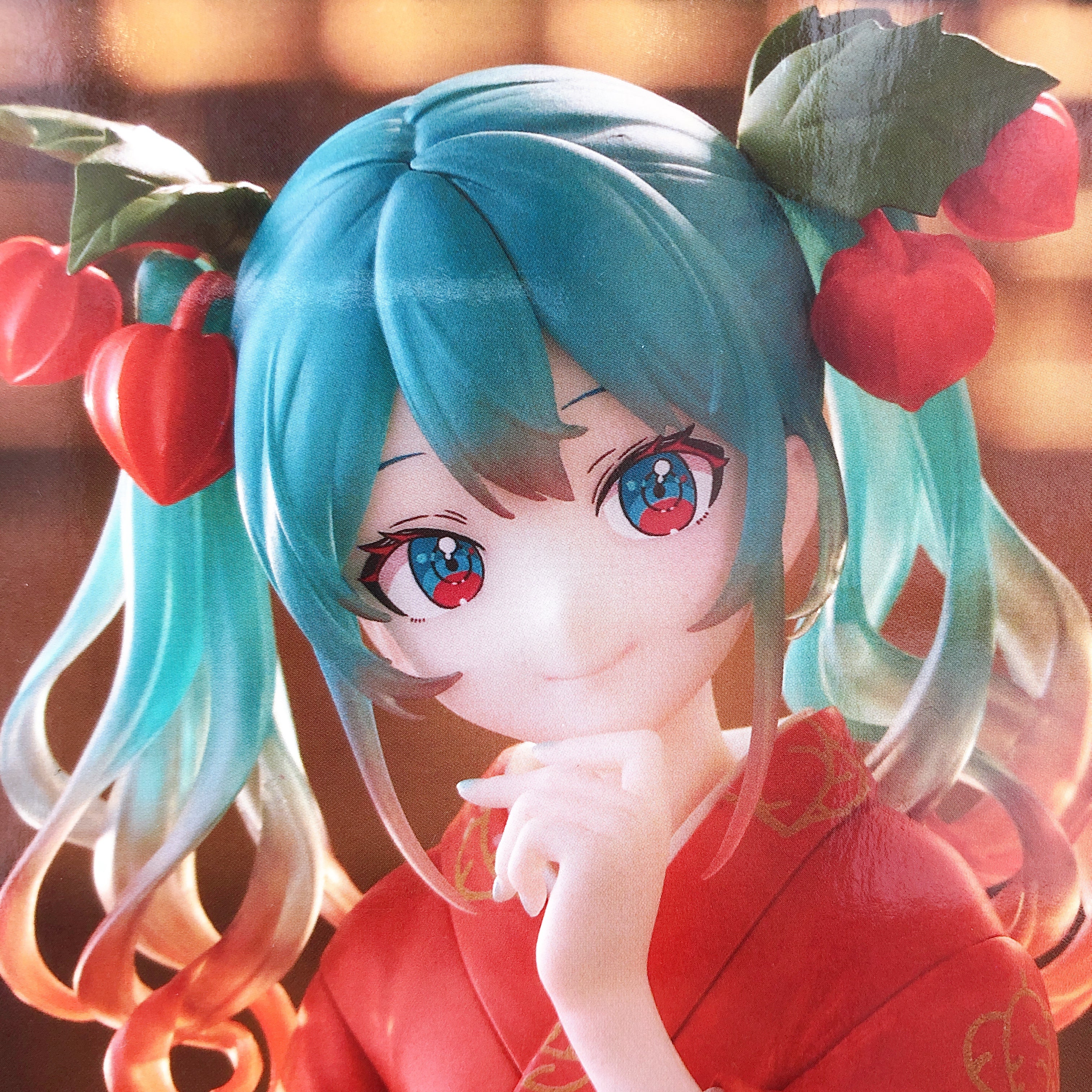 Hatsune Miku Flower Fairy Ground cherry ver. Noodle Stopper Figure FuRyu Japan