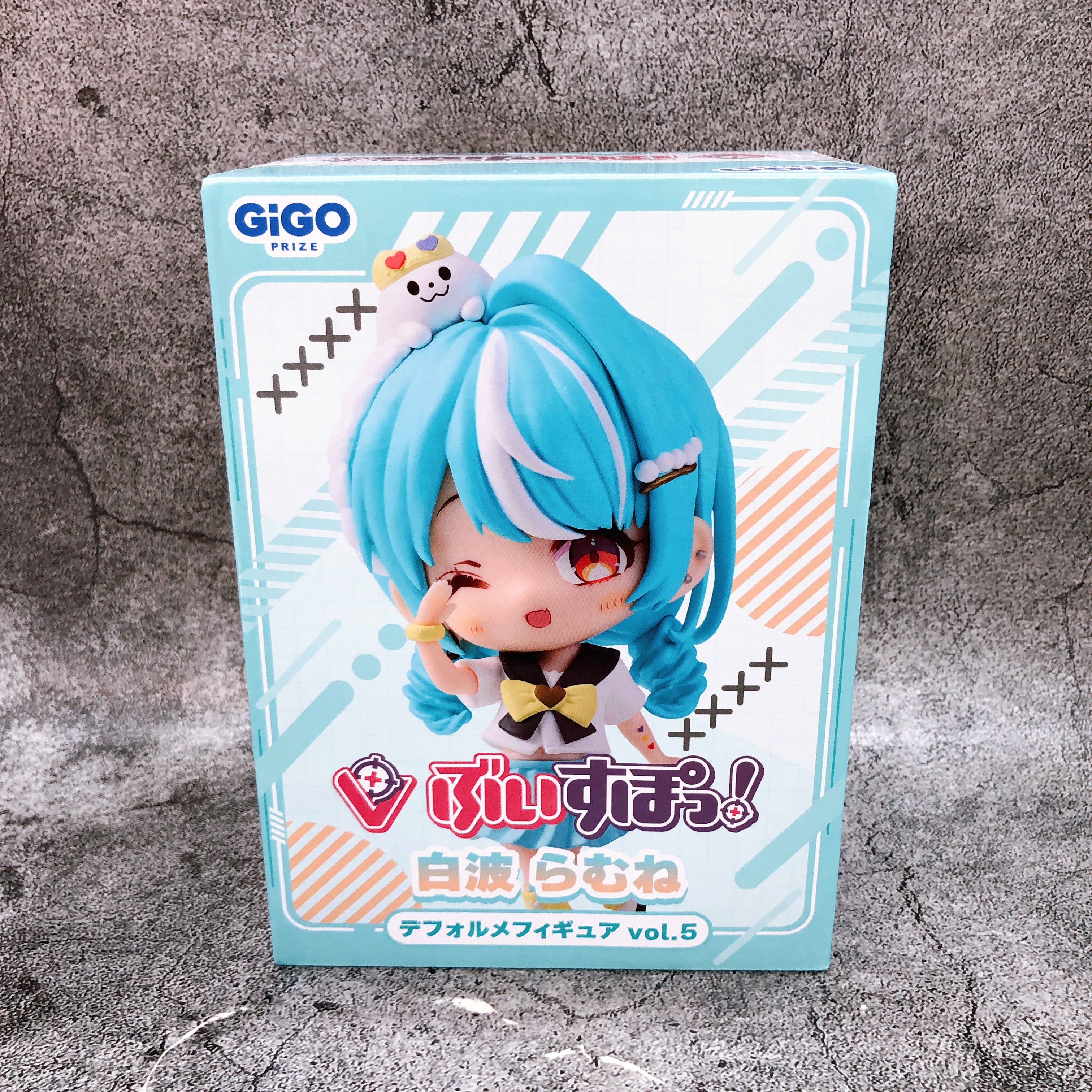 VSPO! Shiranami Ramune Deformed Figure Vol.3 GiGO Limited SPSS Japan Sealed NEW