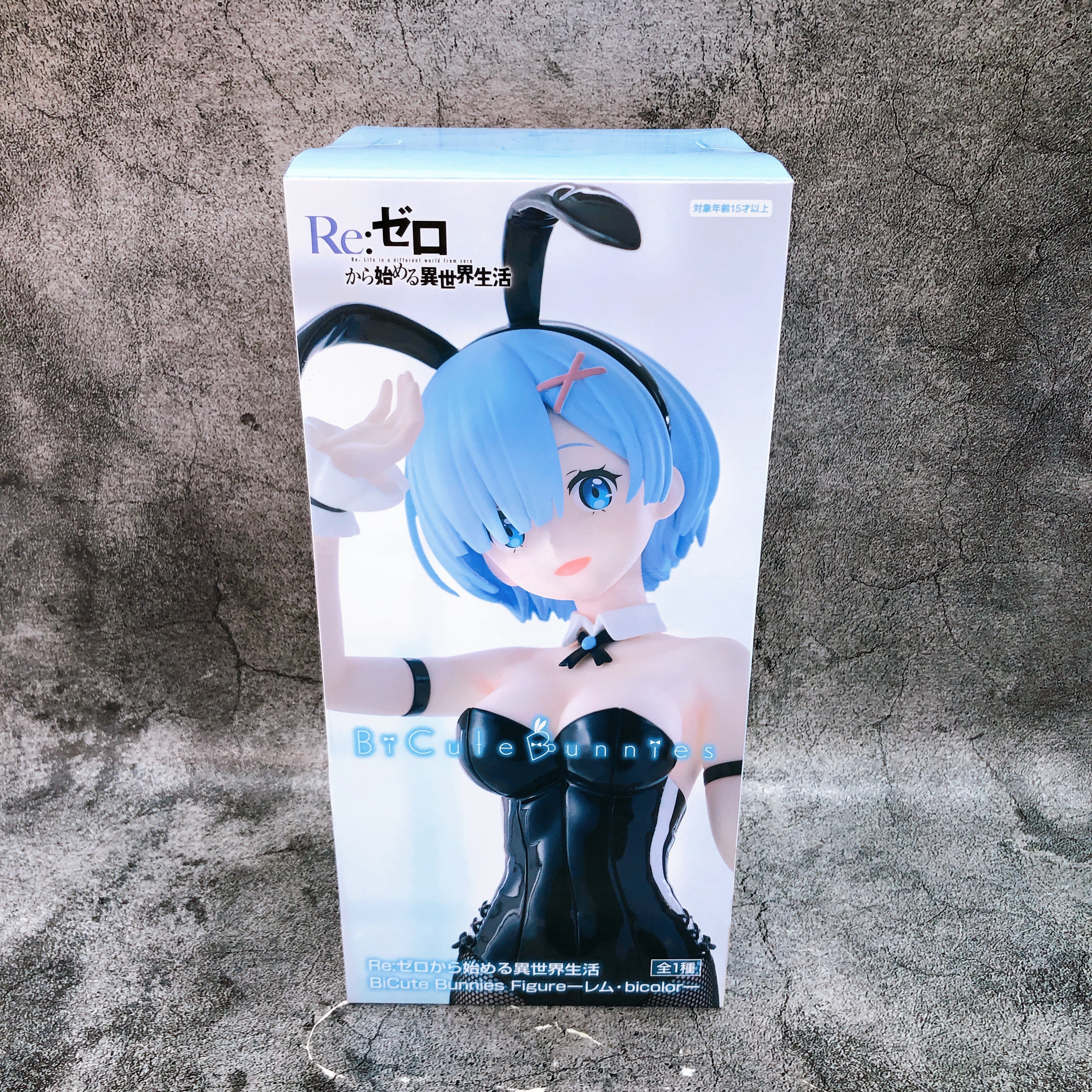 Re:Zero Rem bicolor BiCute Bunnies Figure FuRyu Japan Sealed NEW