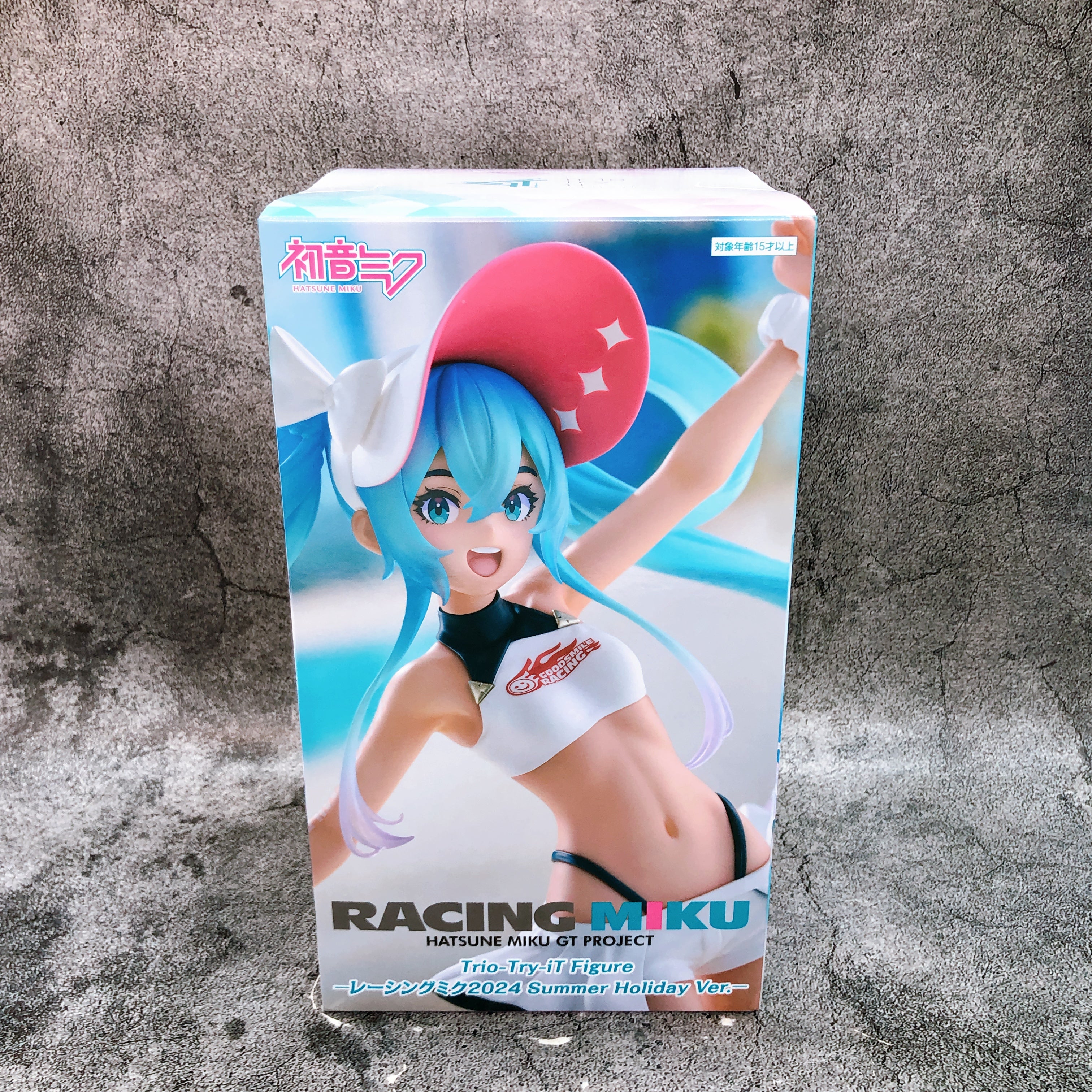 Hatsune Miku Racing Miku 2024 Summer Holiday ver. Trio-Try-iT Figure FuRyu