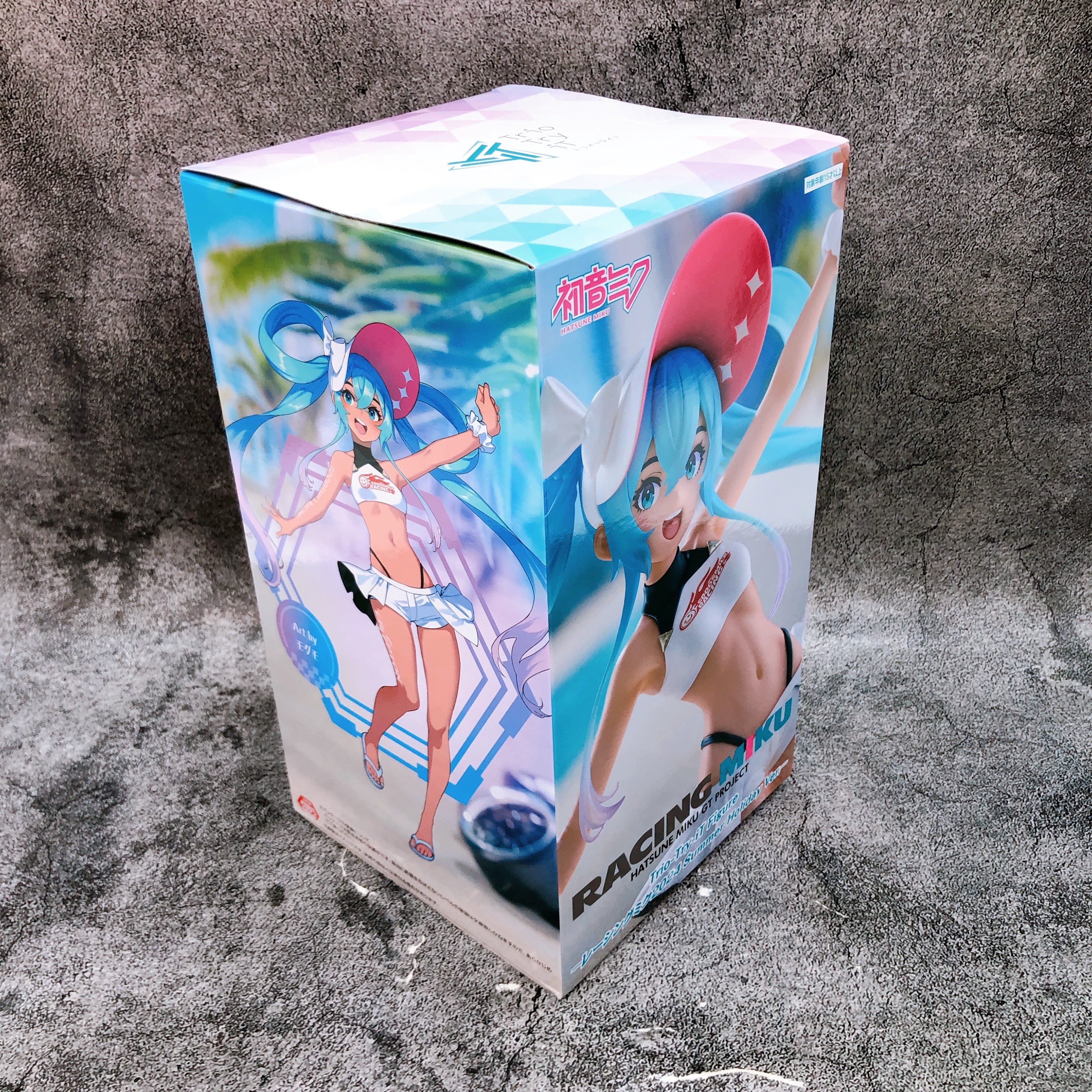 Hatsune Miku Racing Miku 2024 Summer Holiday ver. Trio-Try-iT Figure FuRyu