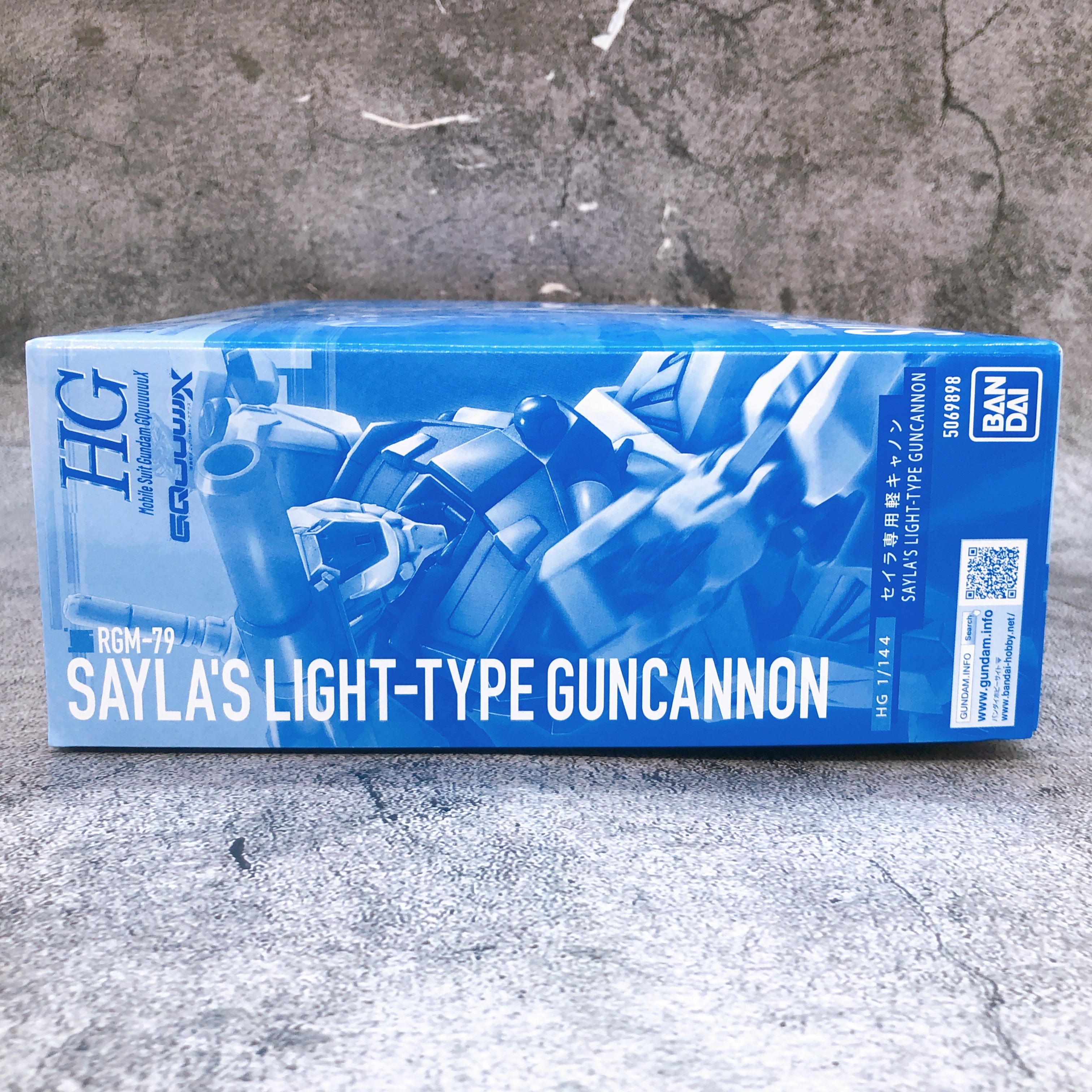 HG 1/144 Sayla's Light-Type Guncannon RGM-79 Gunpla Model Kit Premium Bandai NEW
