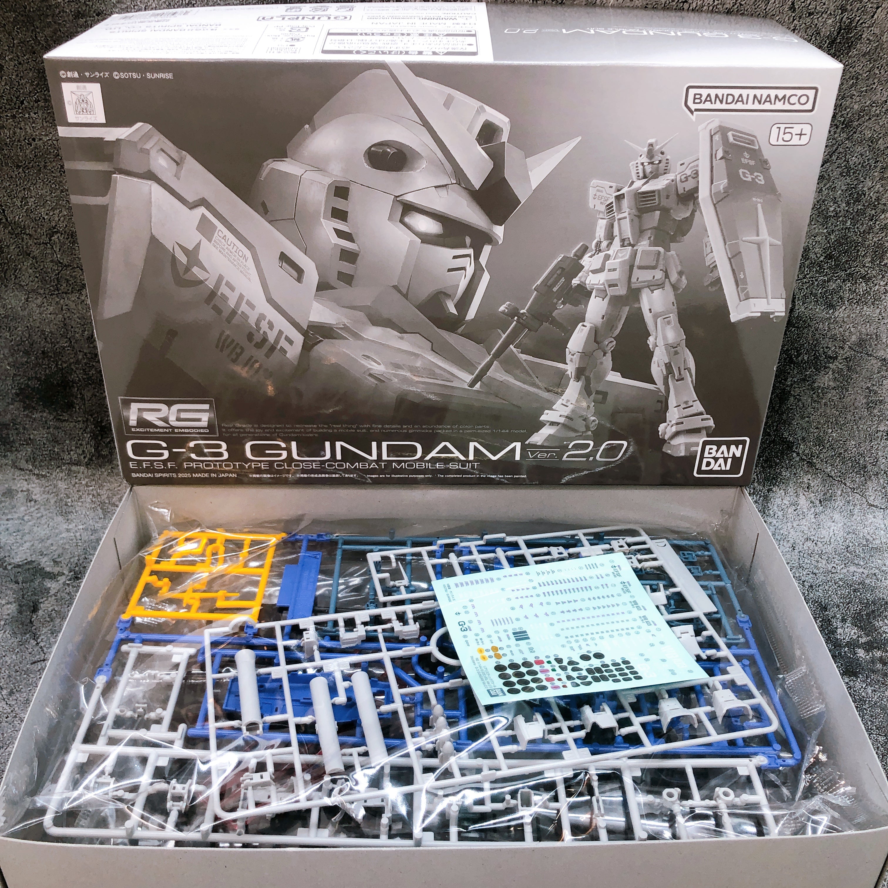 RG 1/144 G-3 Gundam Ver.2.0 Gunpla Plastic Model Kit Premium Bandai Japan NEW