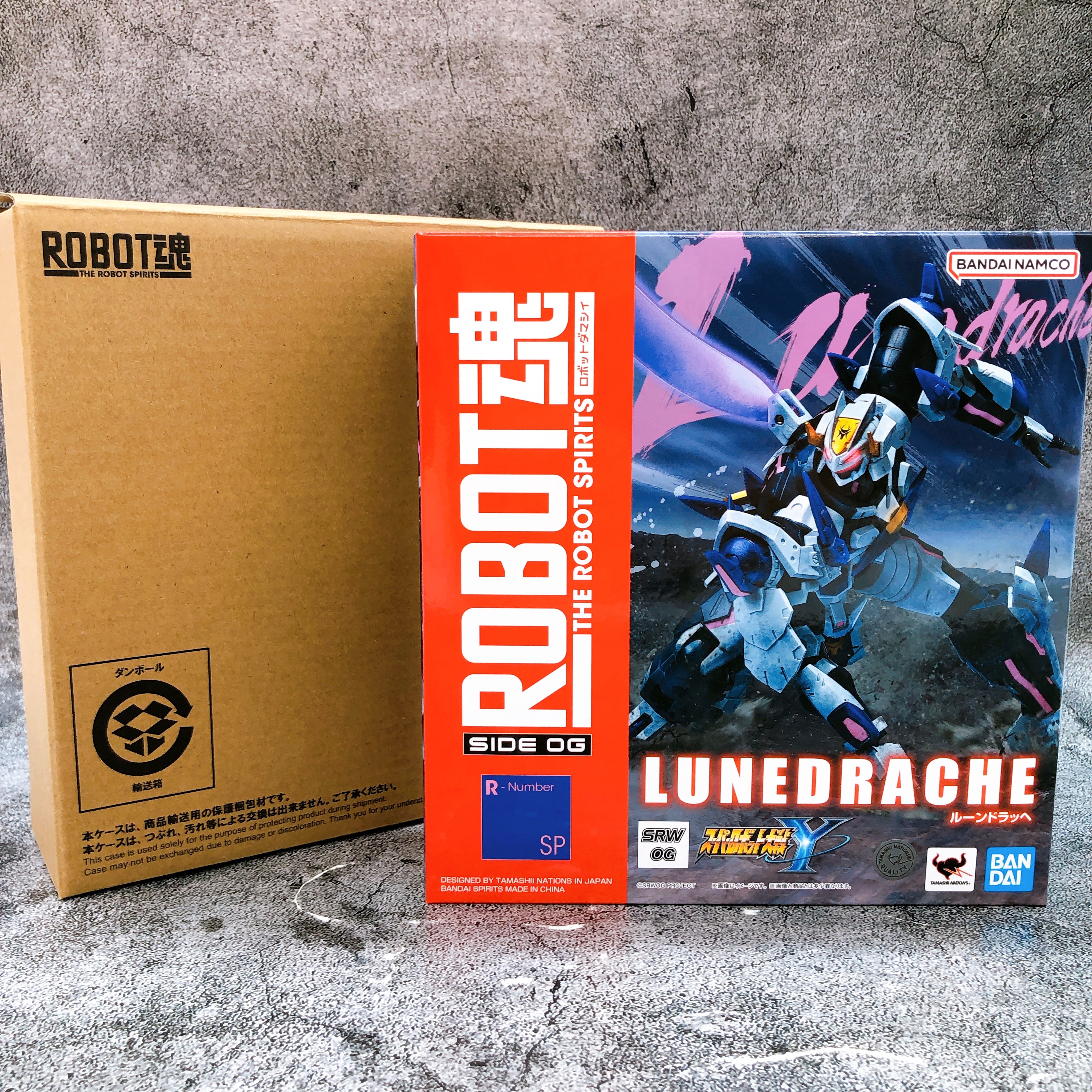 The Robot Spirits SIDE OG Lunedrache Super Robot Wars Y Action Figure Bandai NEW