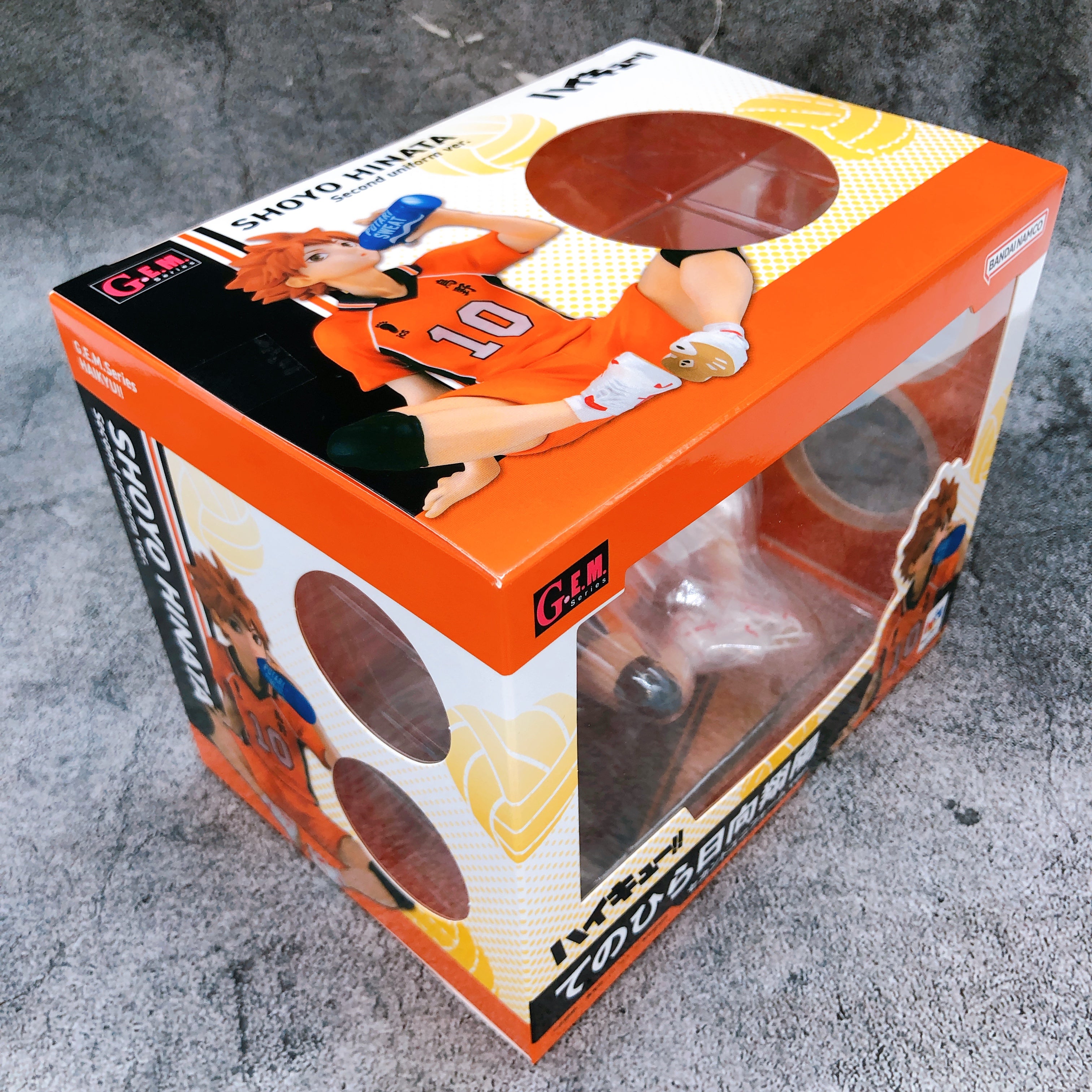 MegaHouse G.E.M. Haikyu!! Shoyo Hinata 2nd Second Uniform Palm Size Figure NEW