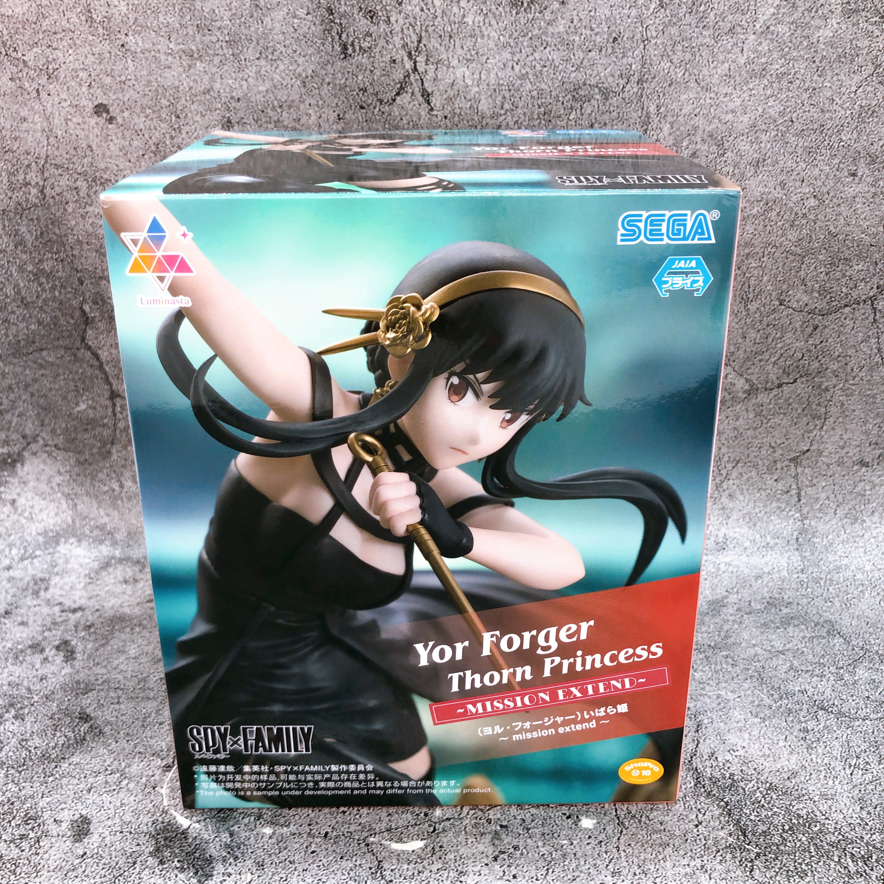 SPYXFAMILY Yor Forger Mission Extend Luminasta Figure SEGA Japan Sealed NEW