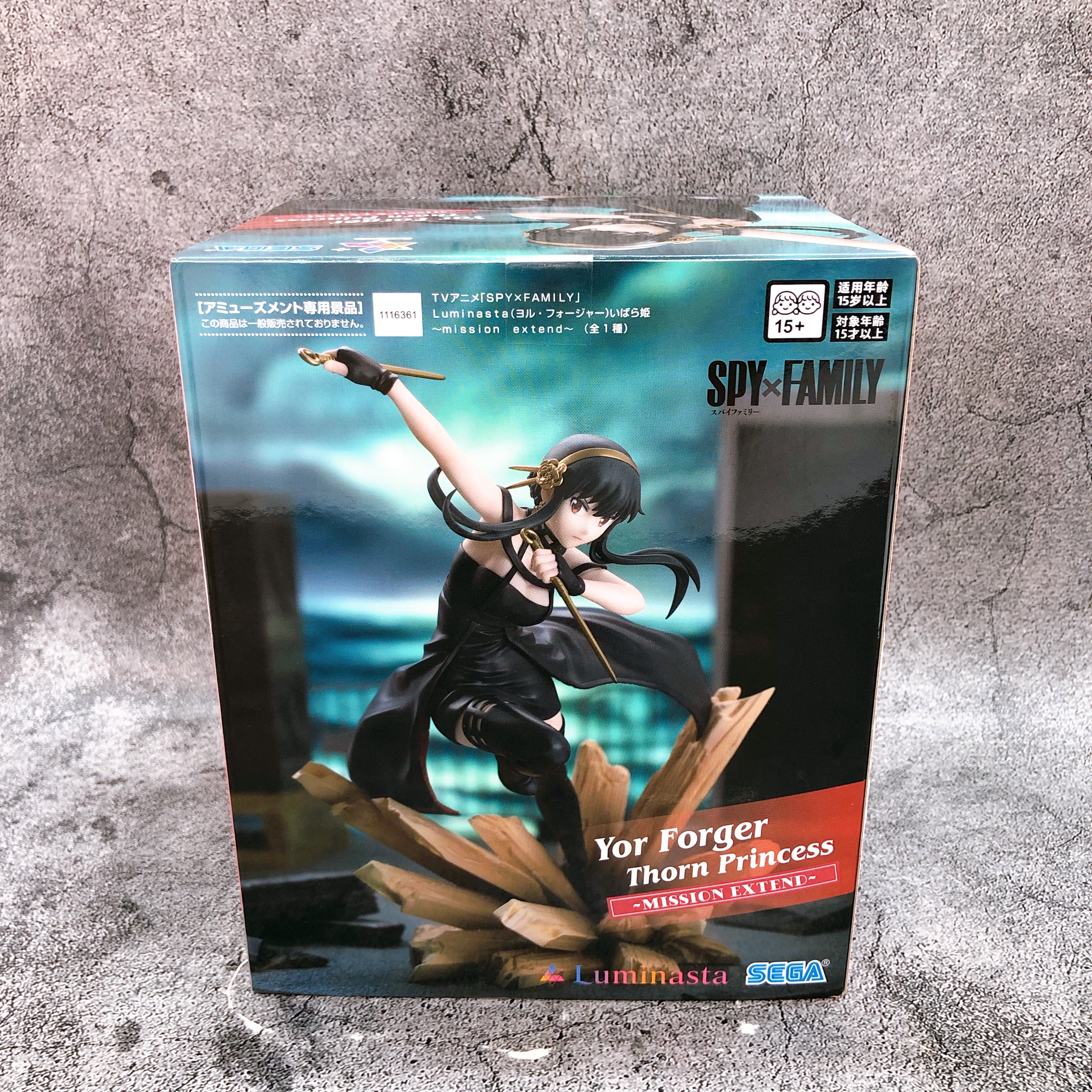 SPYXFAMILY Yor Forger Mission Extend Luminasta Figure SEGA Japan Sealed NEW