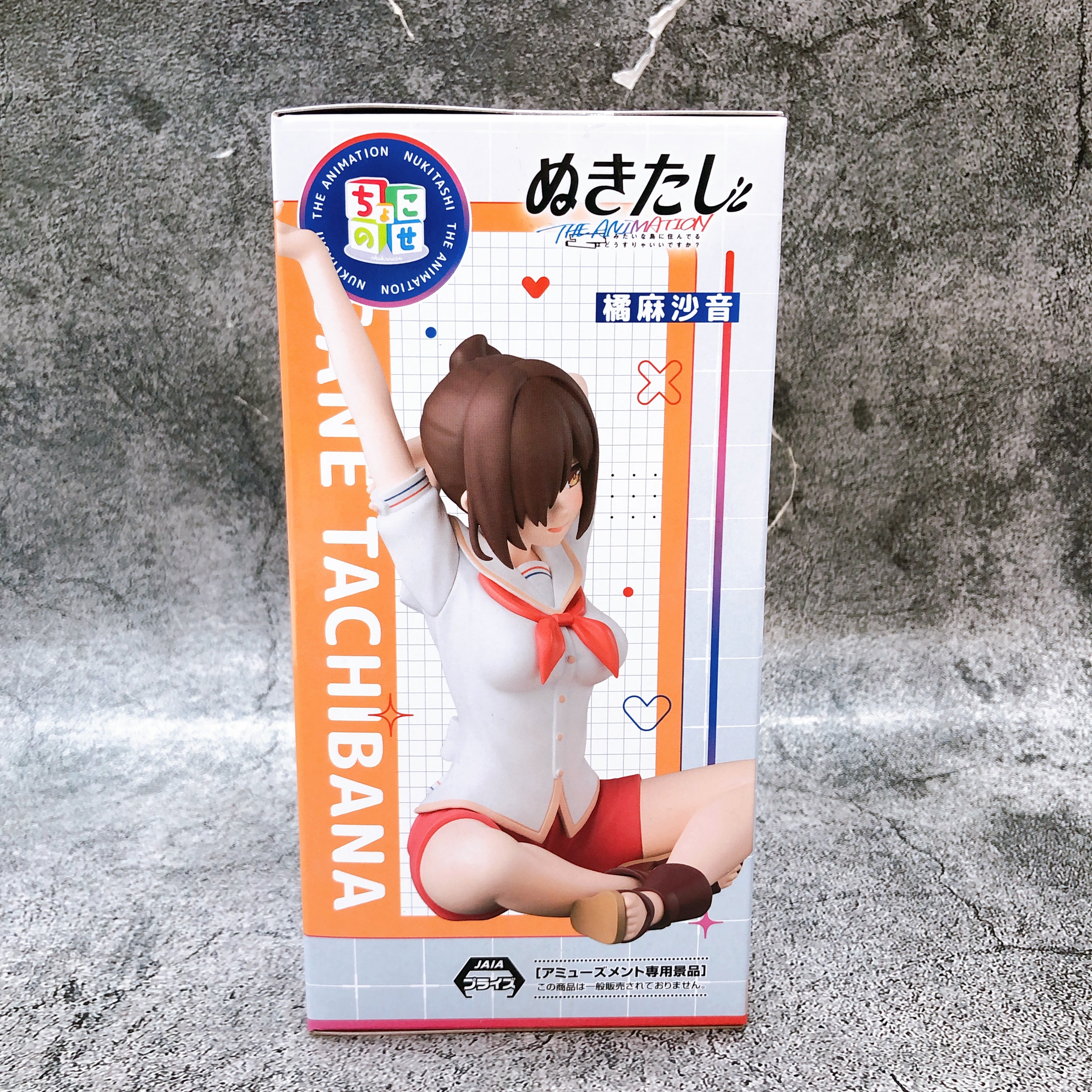 Nukitashi THE ANIMATION Asane Tachibana Chokonose Premium Figure SEGA Japan NEW