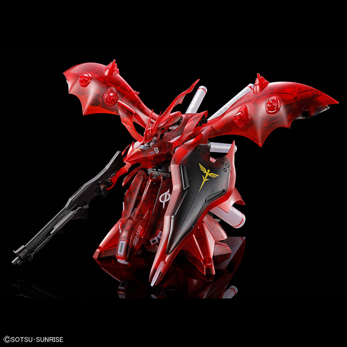 HG 1/144 Nightingale Clear Color MSN-04II Limited Model Kit Bandai NEW FASTSHIP
